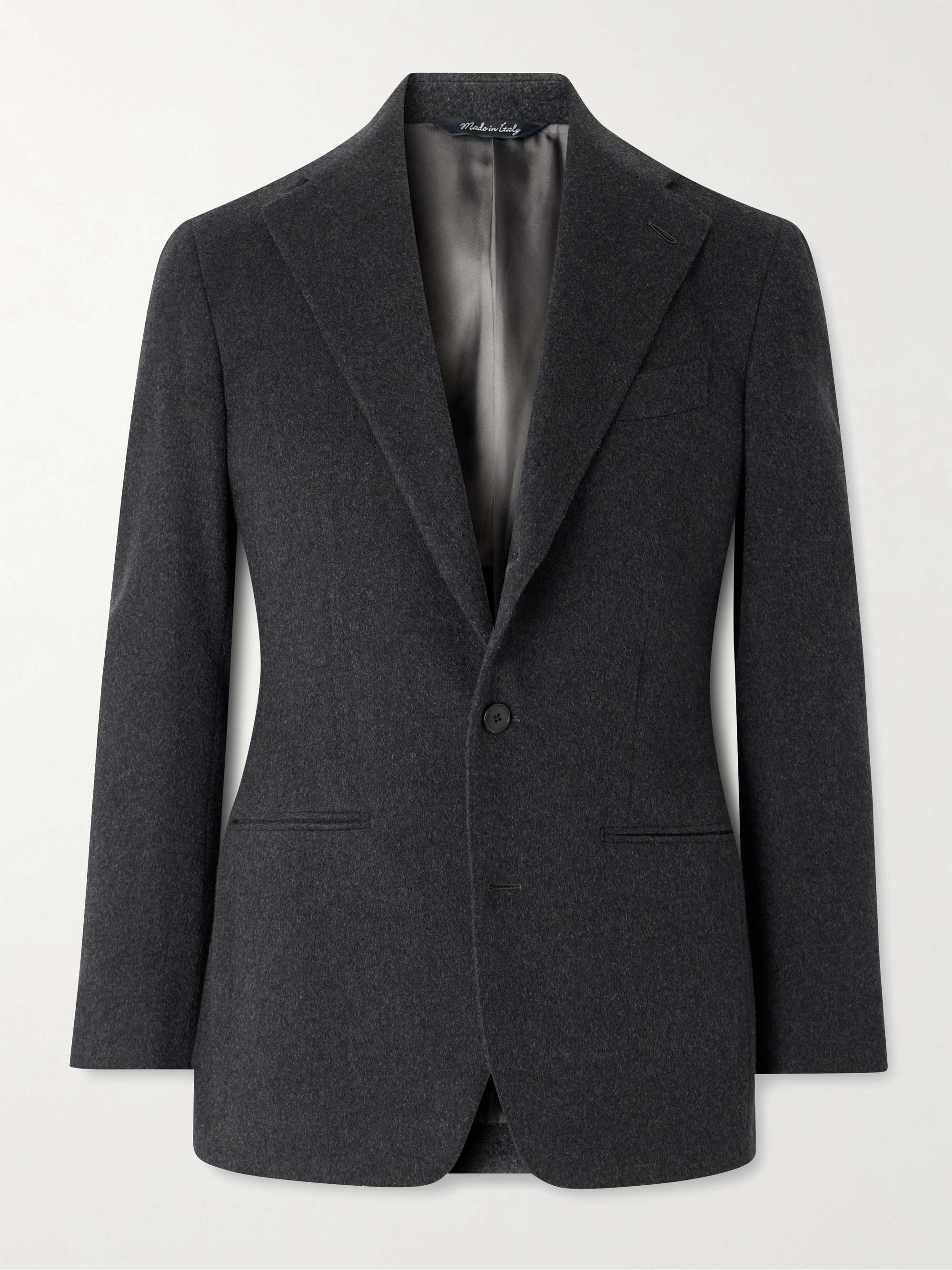 Camel Hair Suit Jacket view