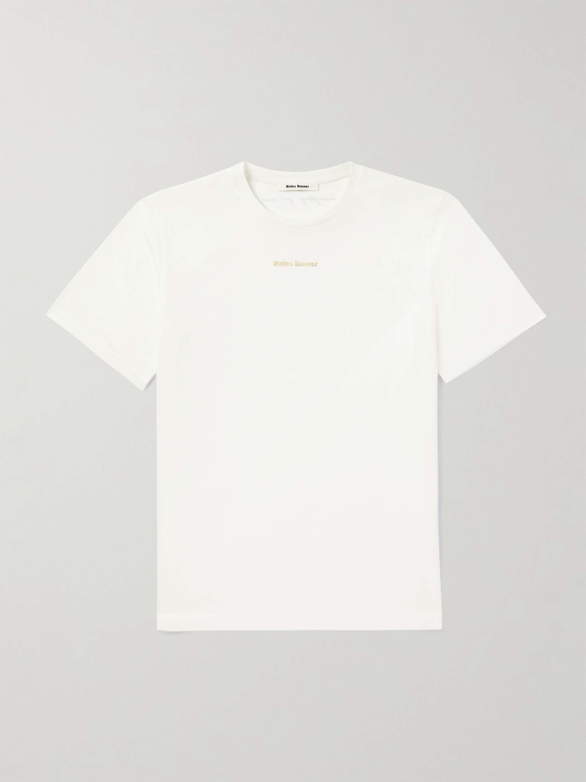 Logo-Print Organic Cotton-Jersey T-Shirt view