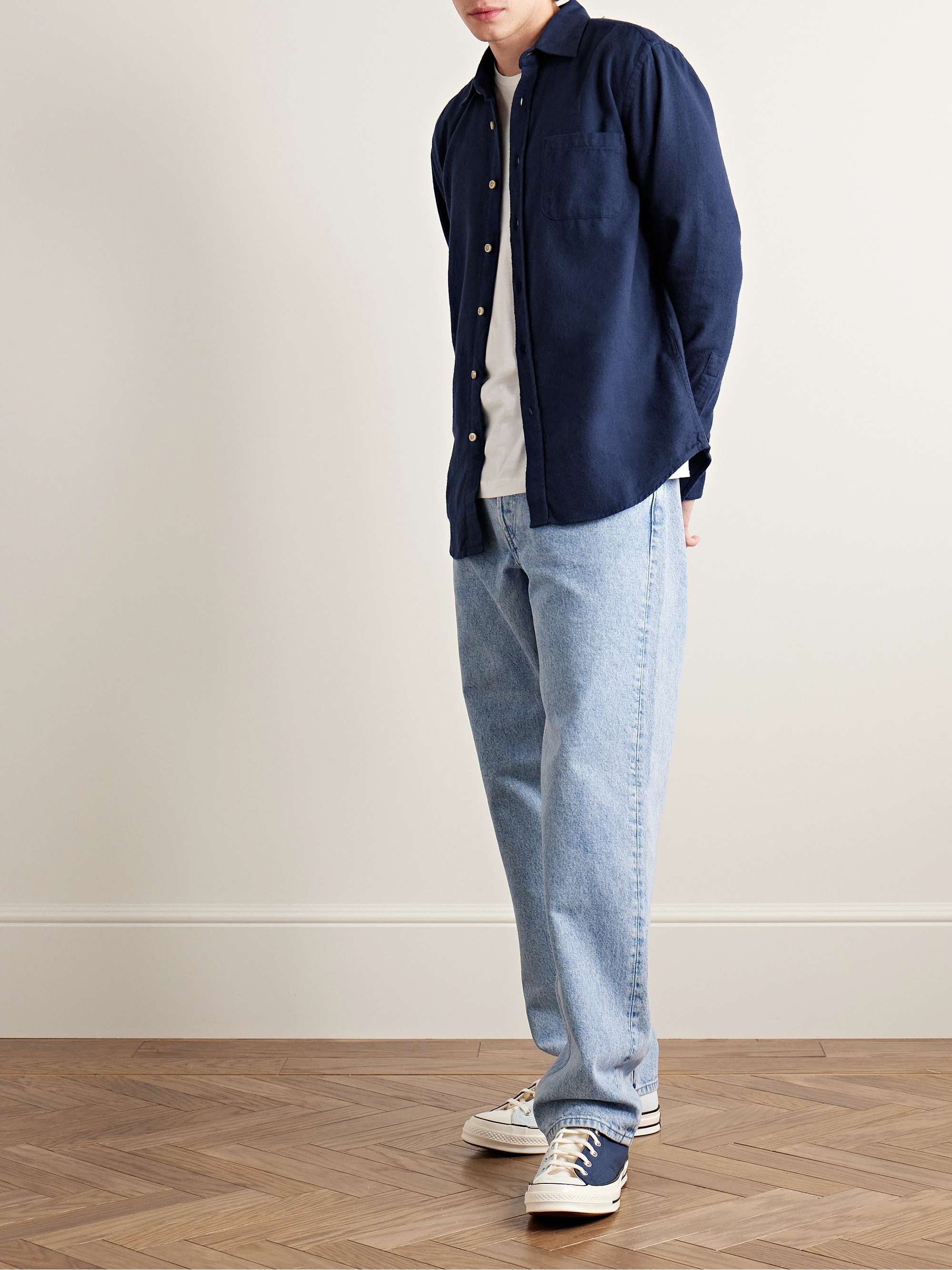 Teca Cotton-Flannel Shirt view