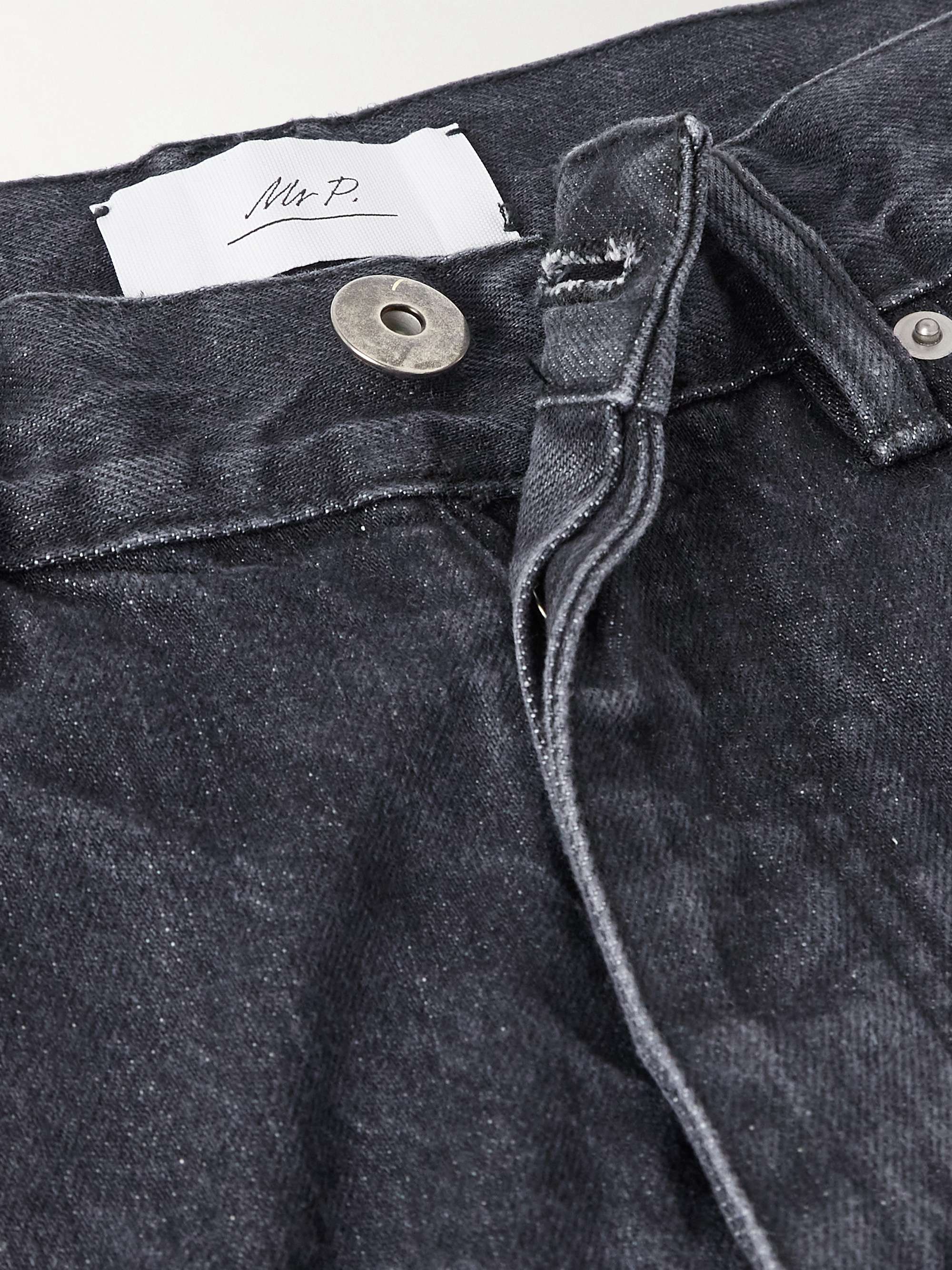 Straight-Leg Organic Selvedge Jeans view