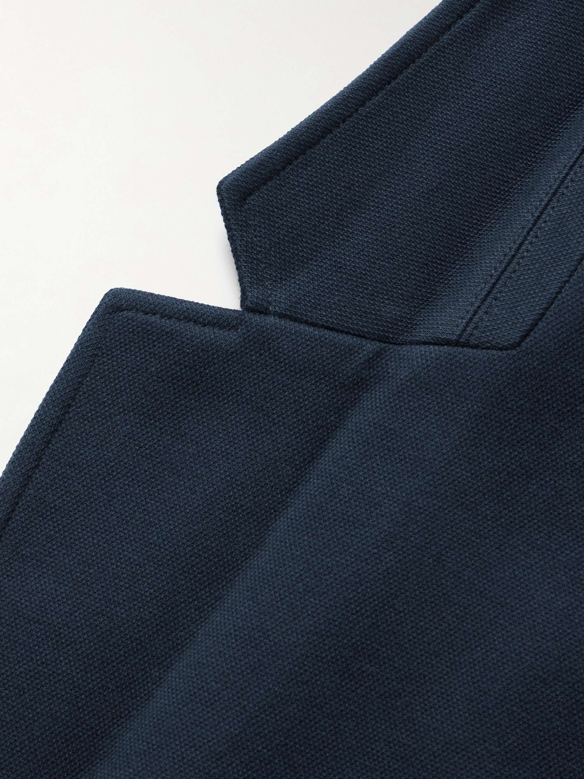 Butler Cotton-Blend Piqué Blazer view