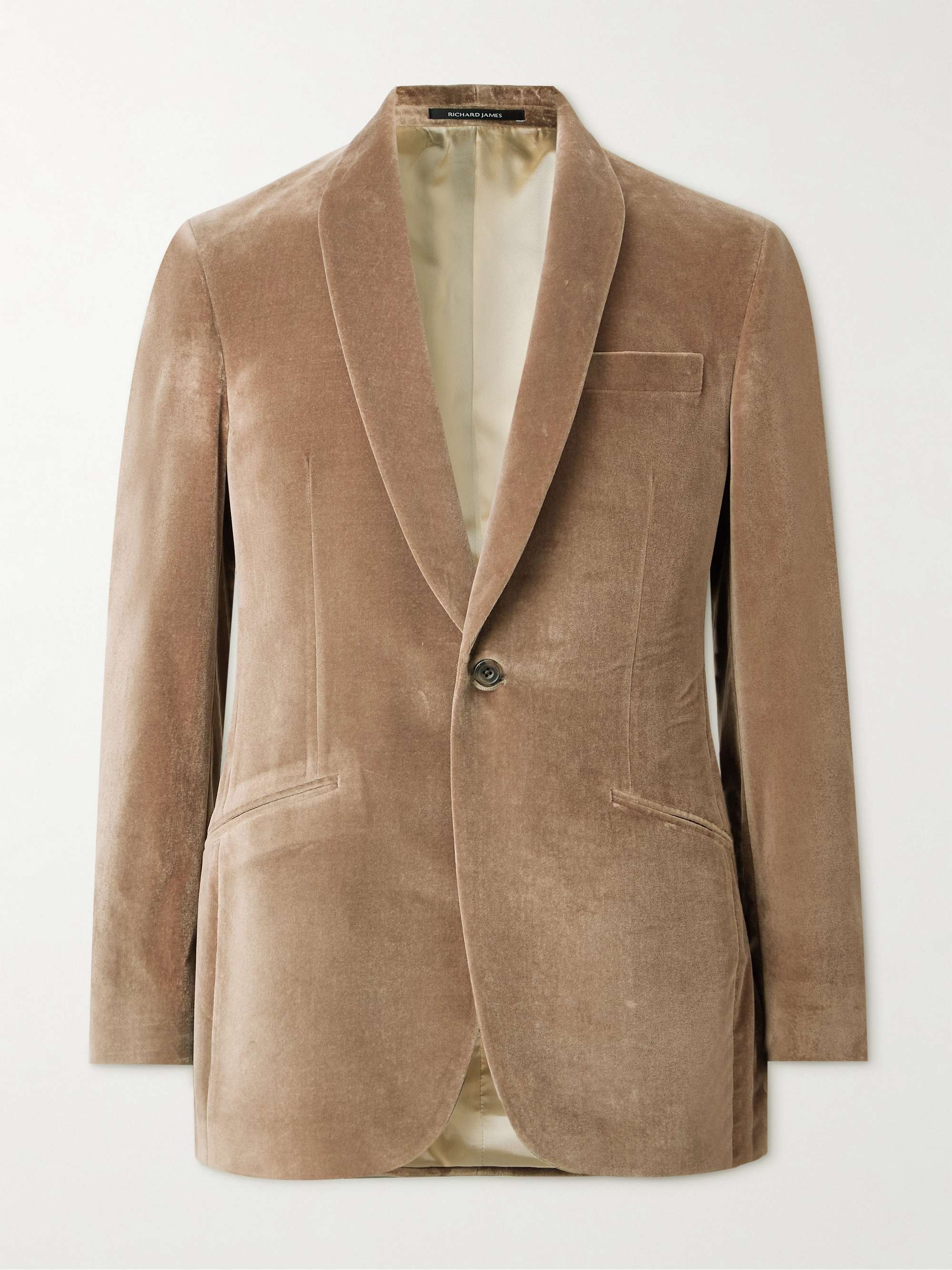 Hyde Slim-Fit Cotton-Velvet Tuxedo Jacket view
