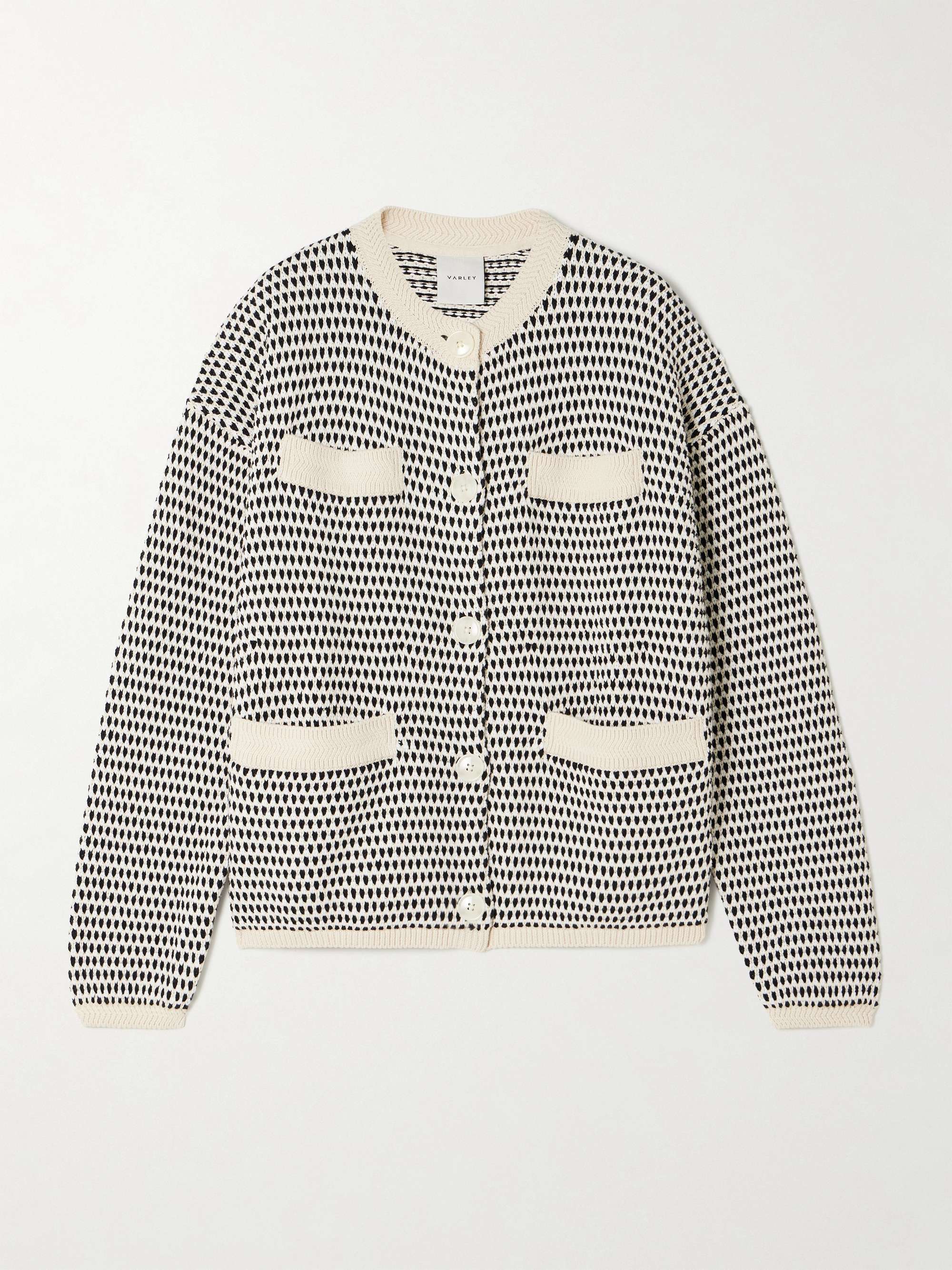Tidewell crocheted cotton cardigan view