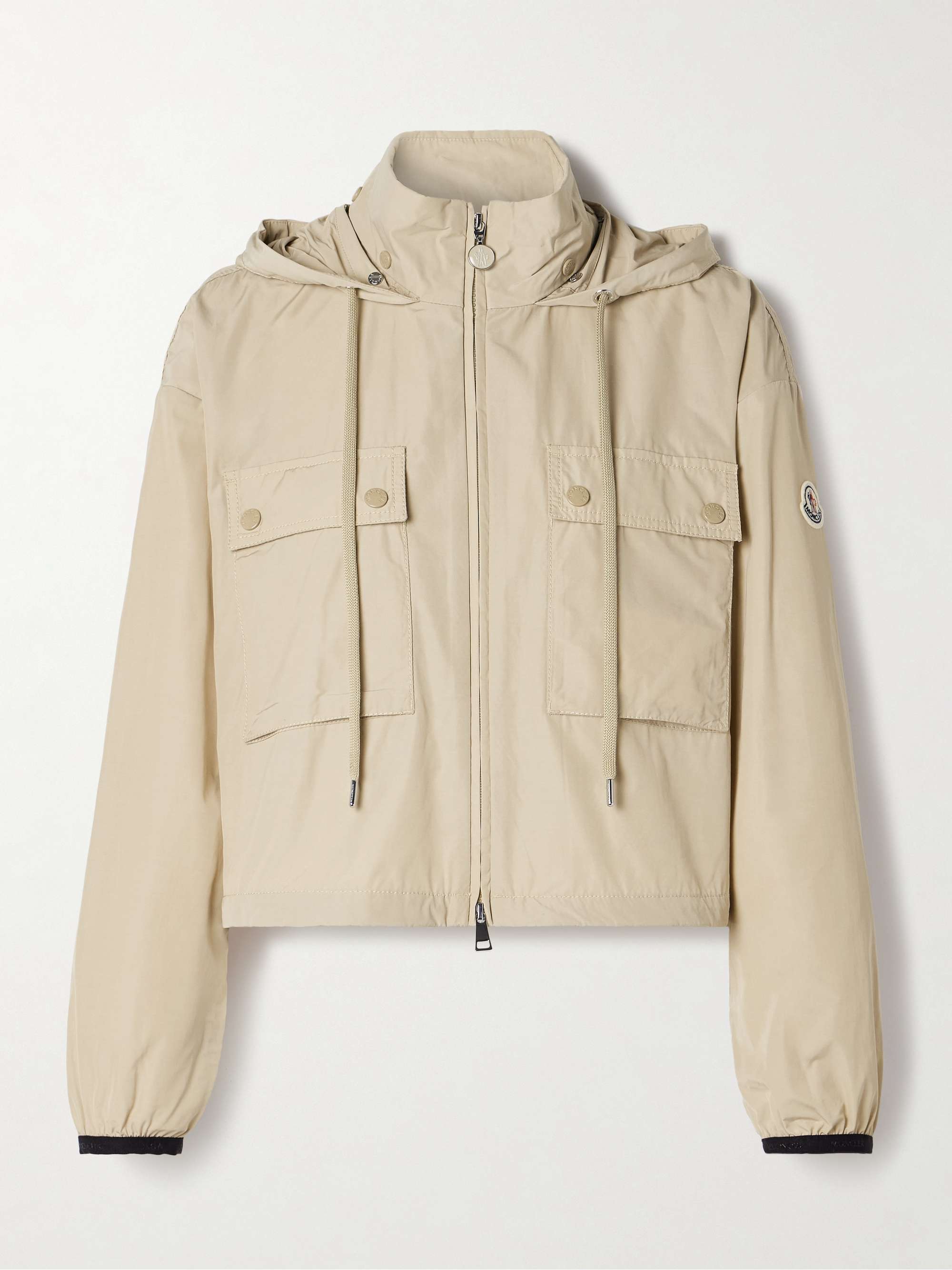 Leda coated-poplin jacket view
