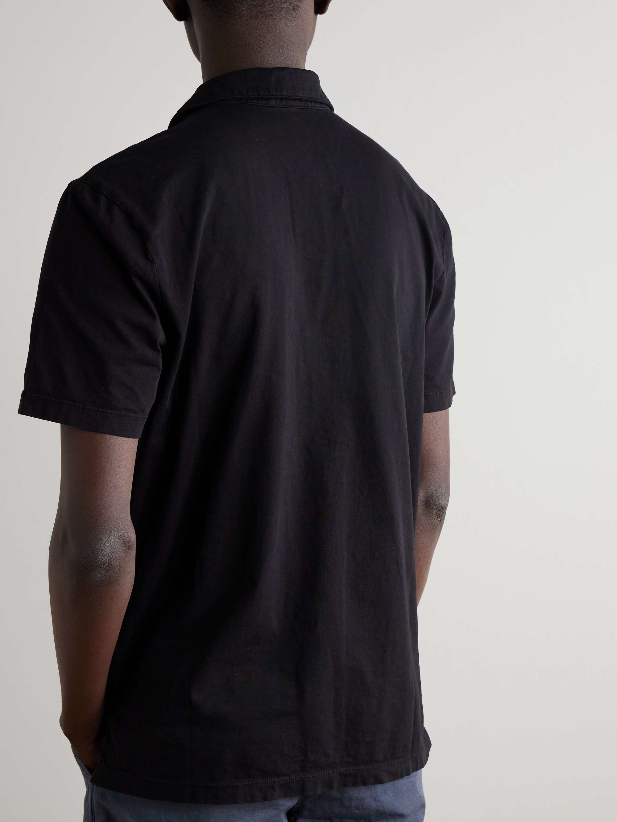 Slim-Fit Supima Cotton-Jersey Polo Shirt view
