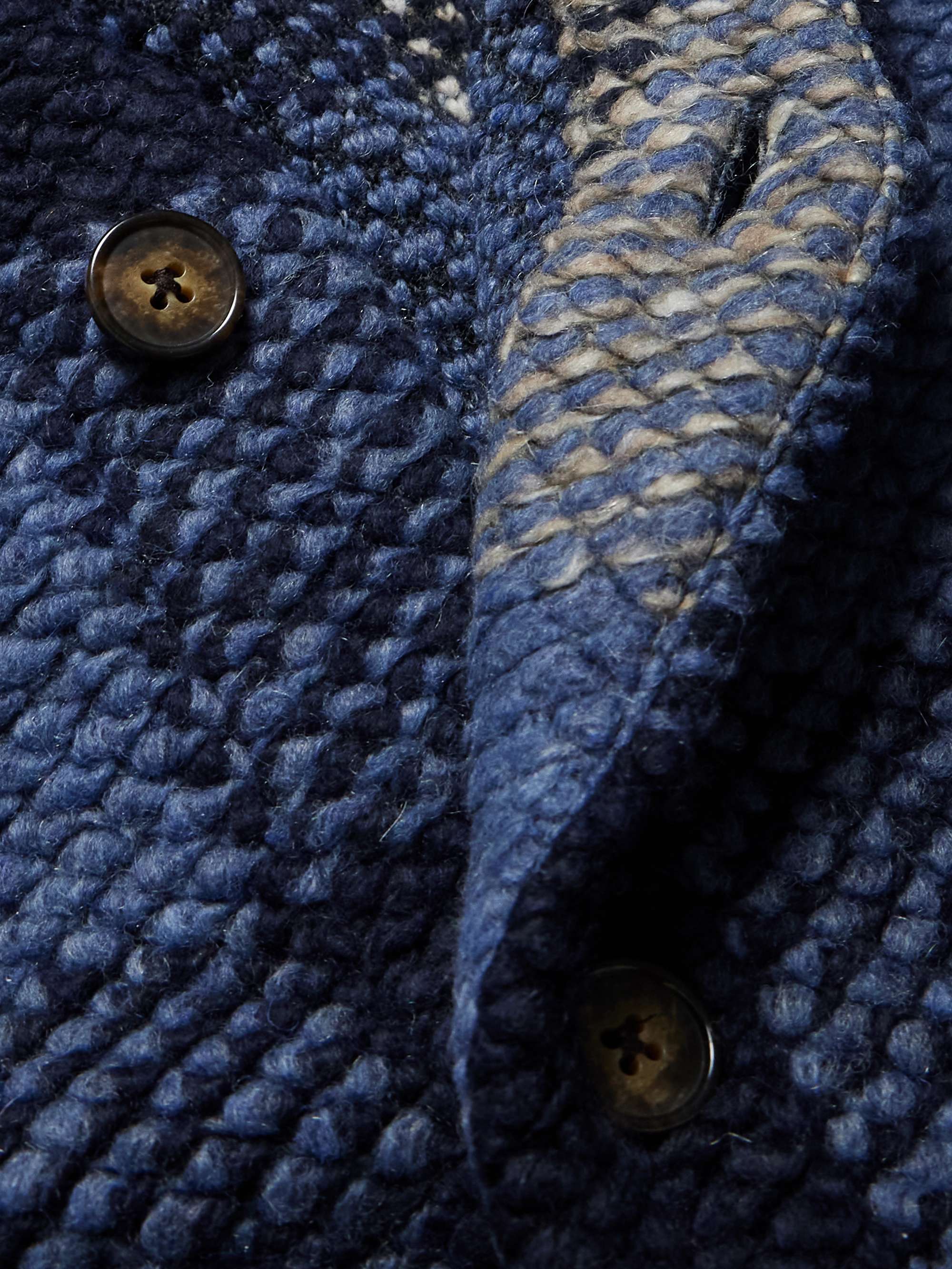 Quintal Checked Knitted Cardigan view