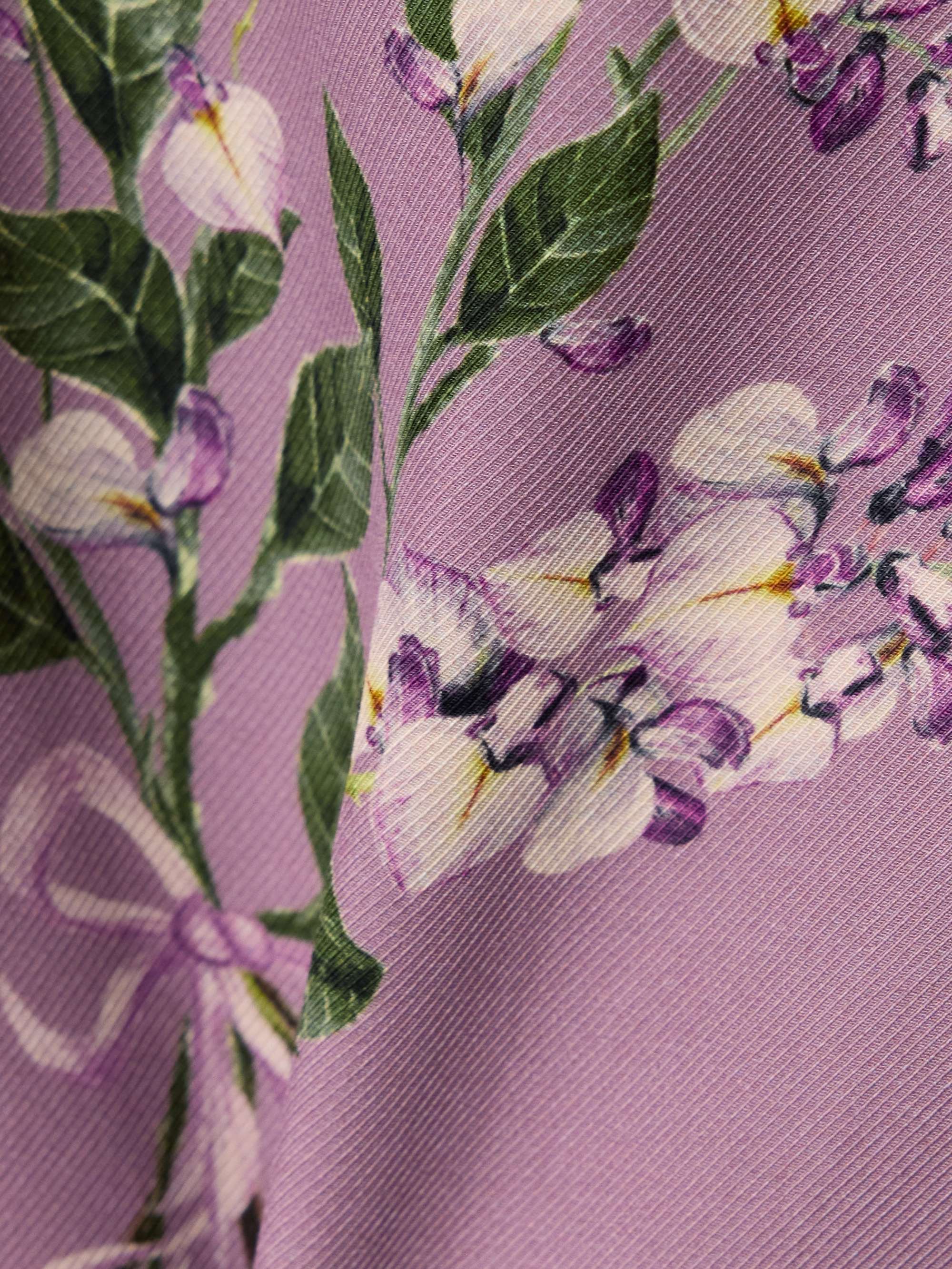 Luna Wisteria floral-print recycled-twill pareo view