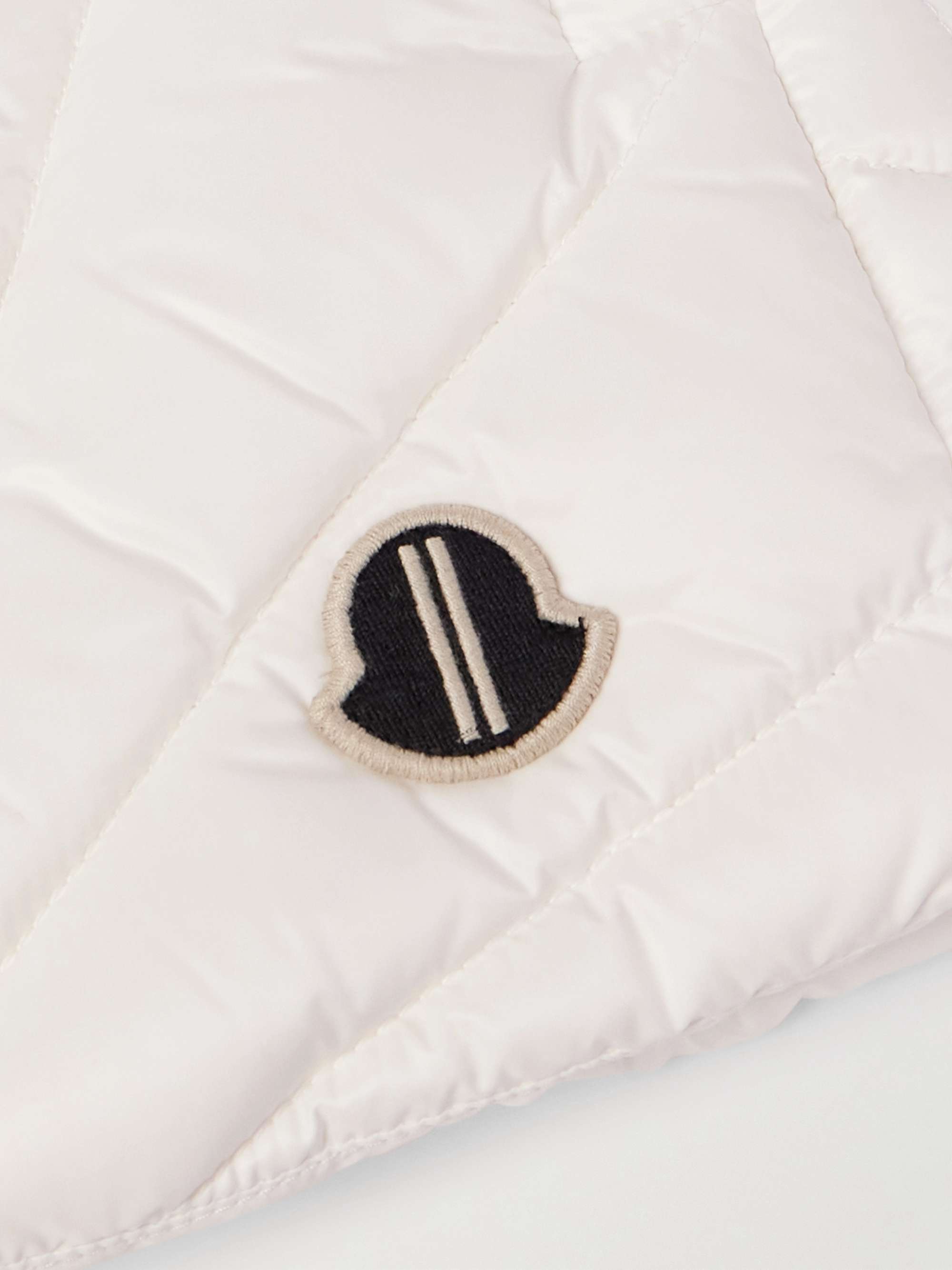 + Moncler Logo-Appliquéd Quilted Padded Shell Down Gilet view