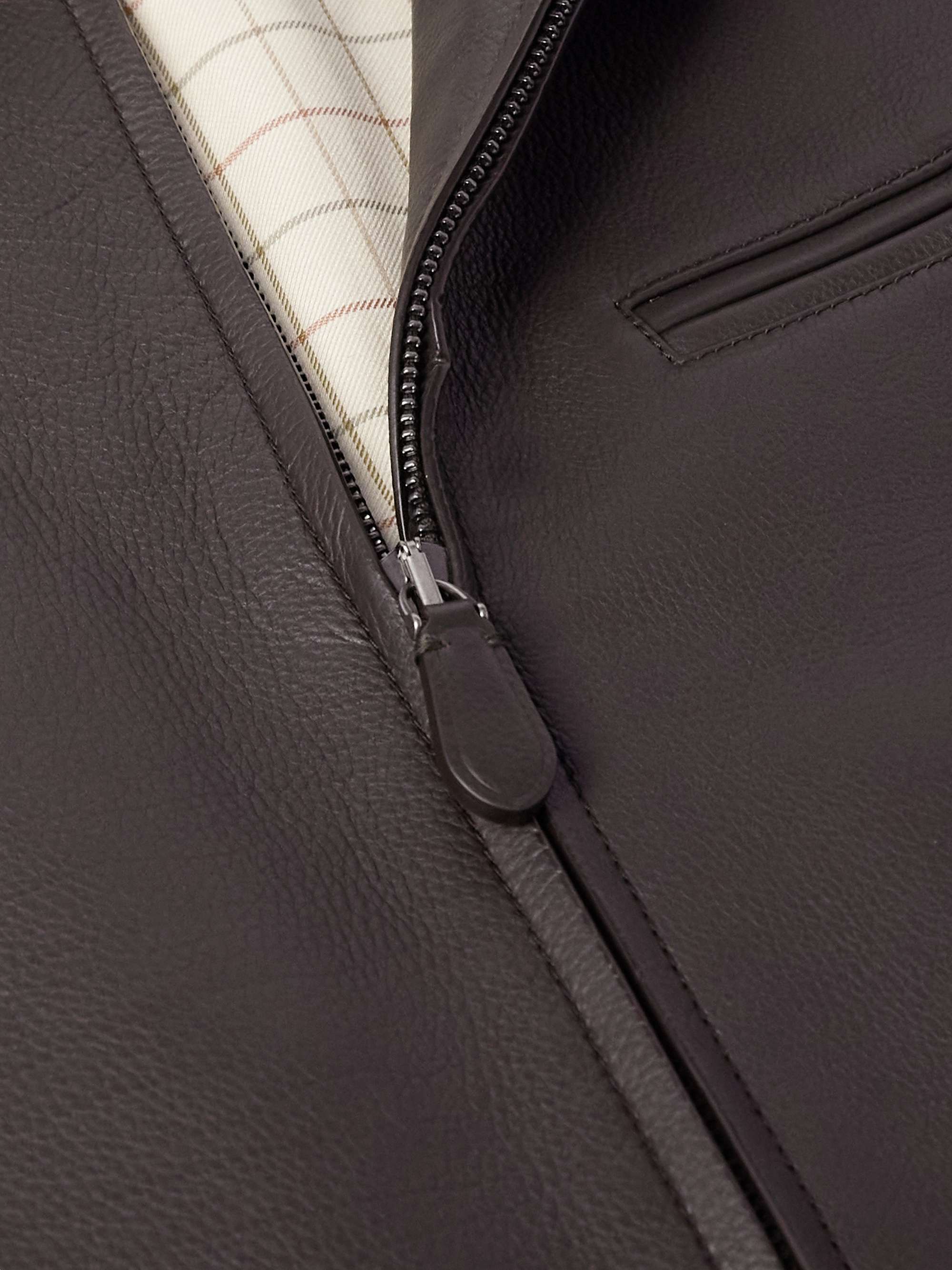 Gail Full-Grain Leather Jacket view