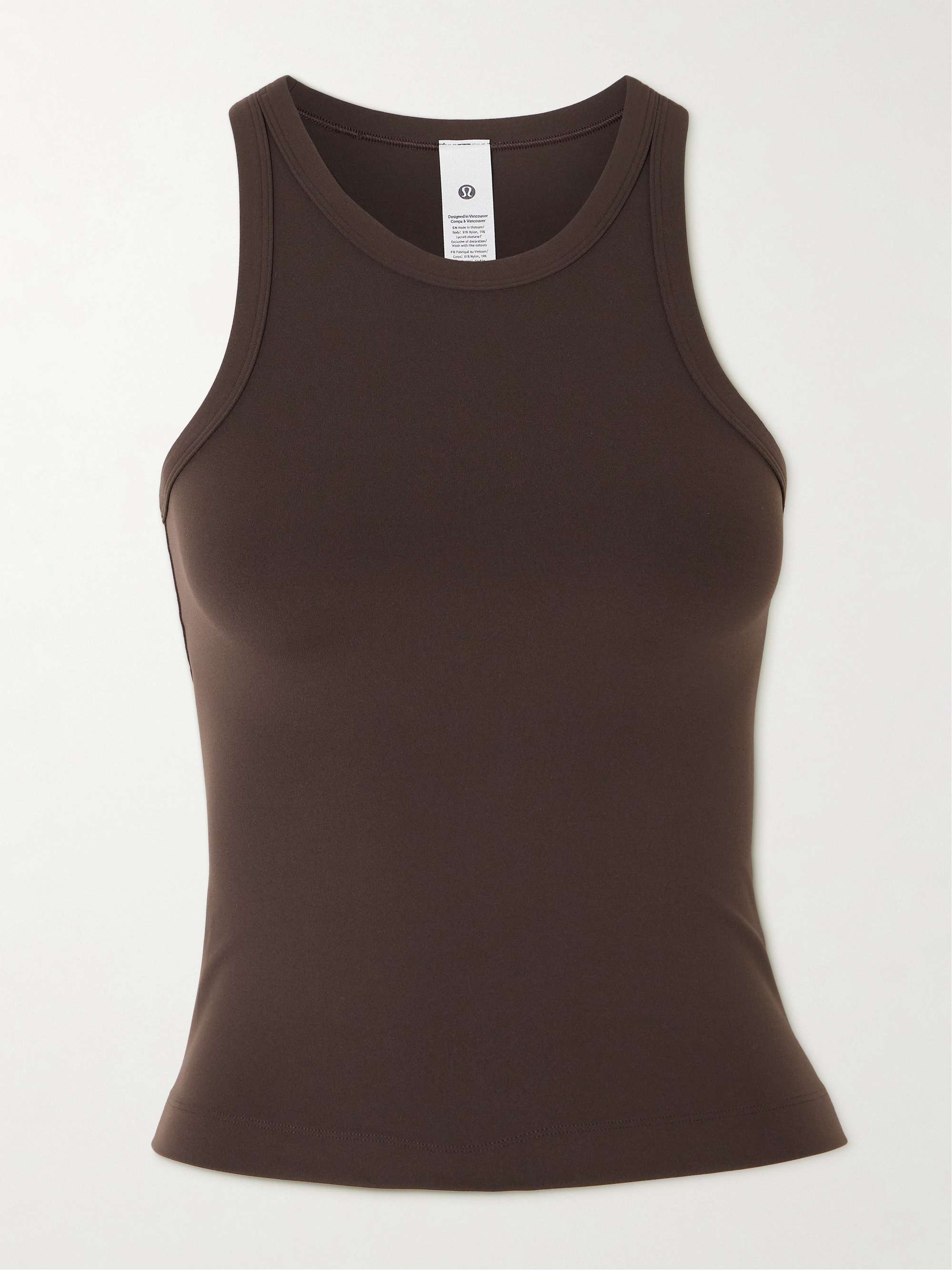 Align™ Waist-Length Racerback Nulu™ tank view