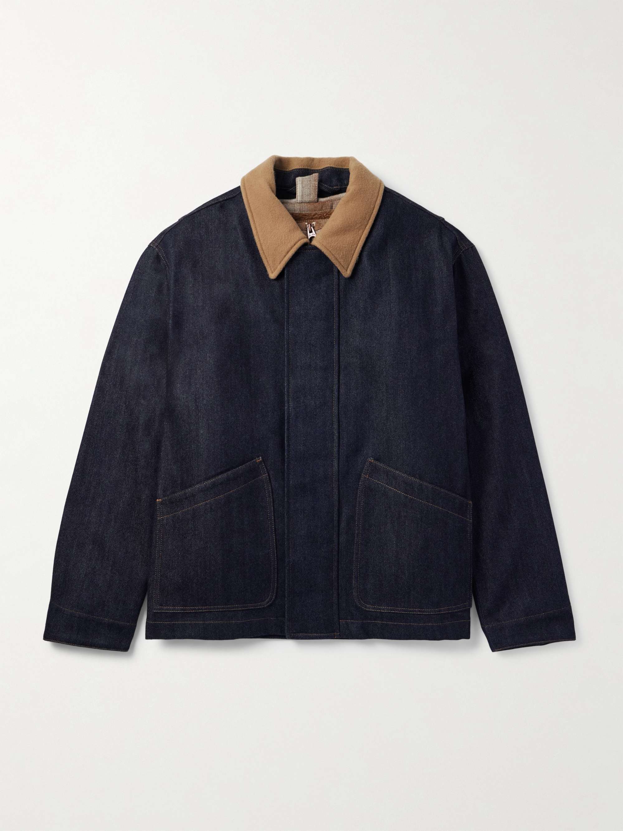 Tomoki CashDenim® Jacket with Detachable Gilet view