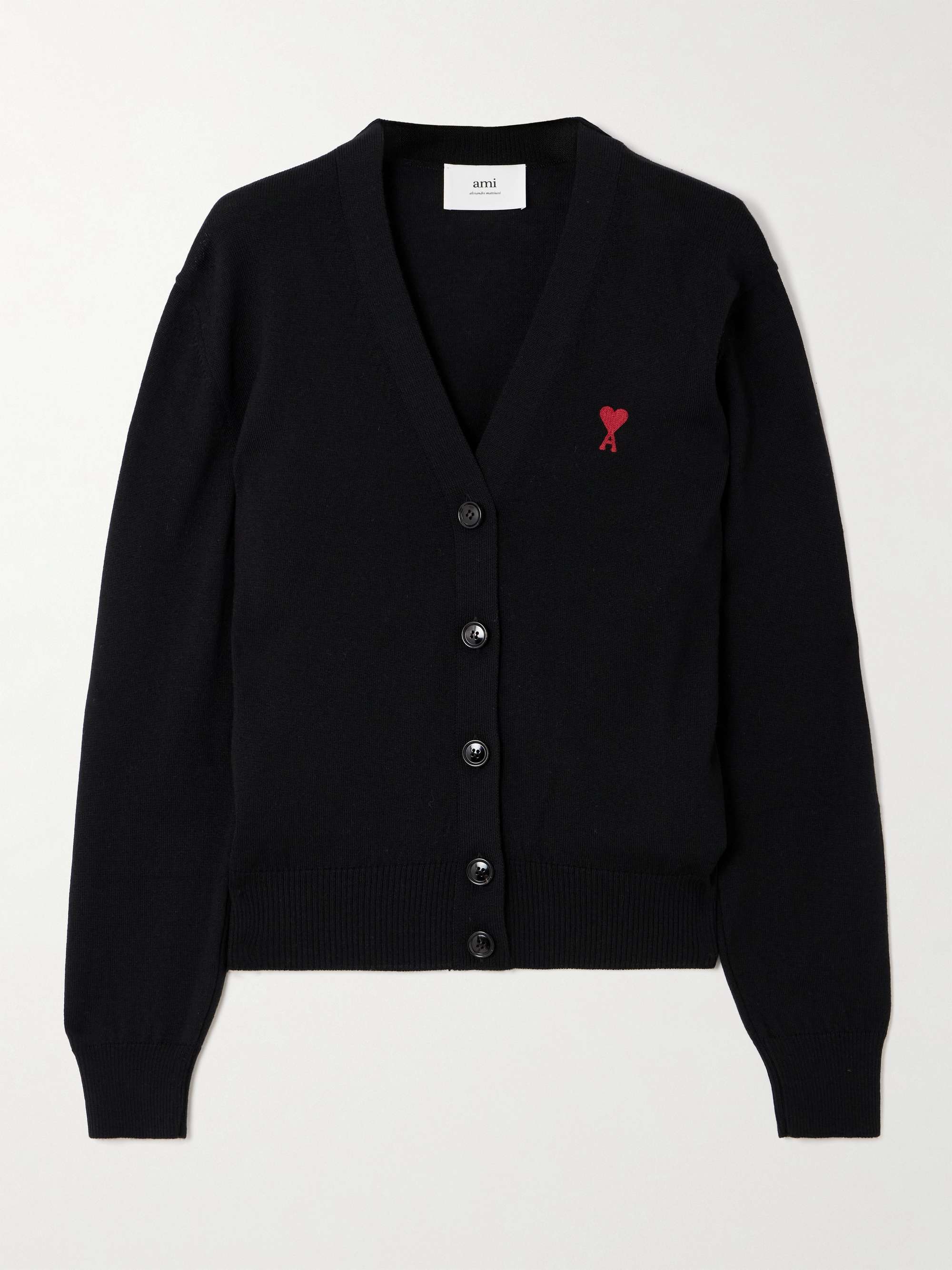 + NET SUSTAIN ADC jacquard-knit wool cardigan view