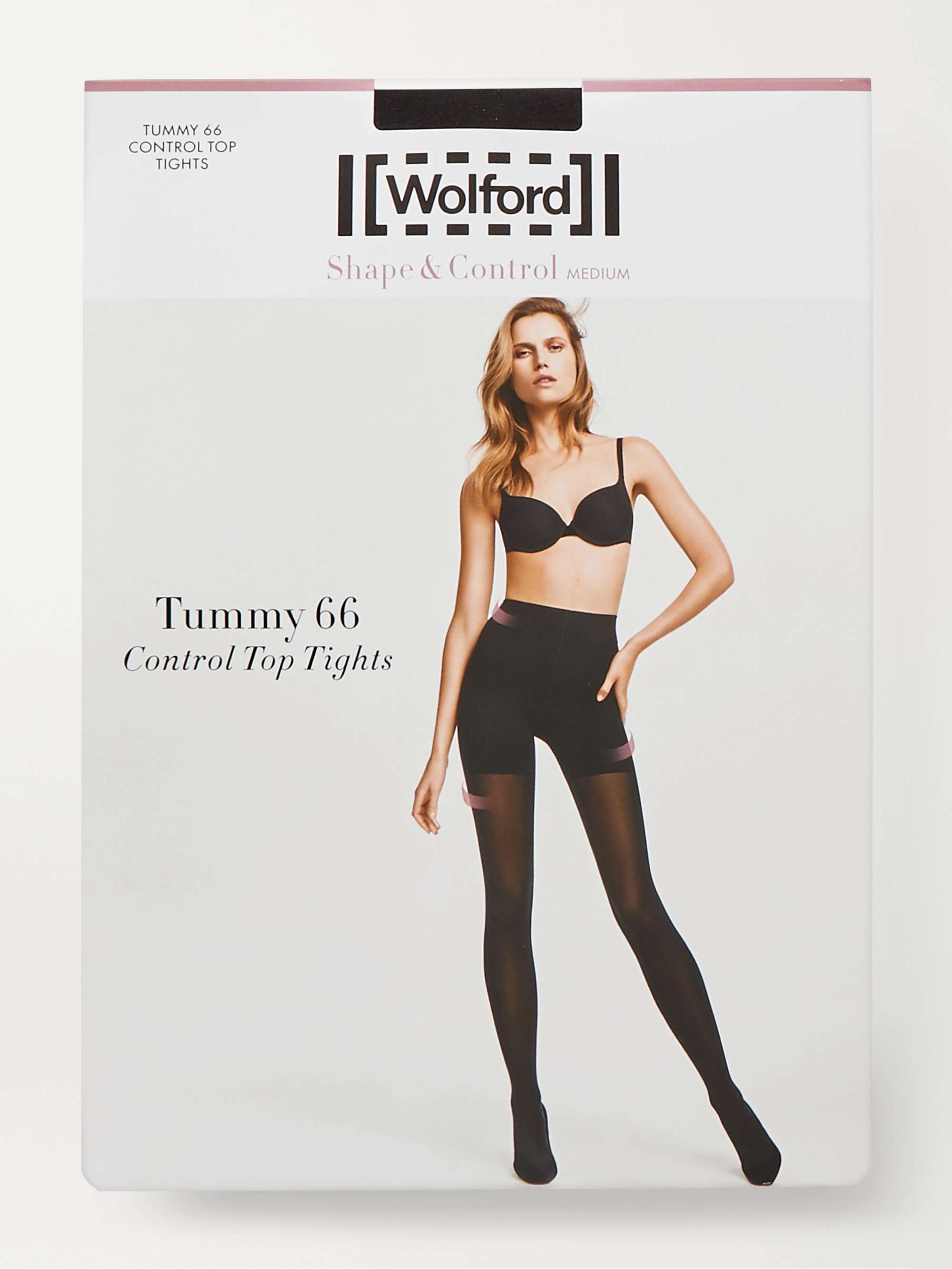 Tummy Control Top 66 denier tights view