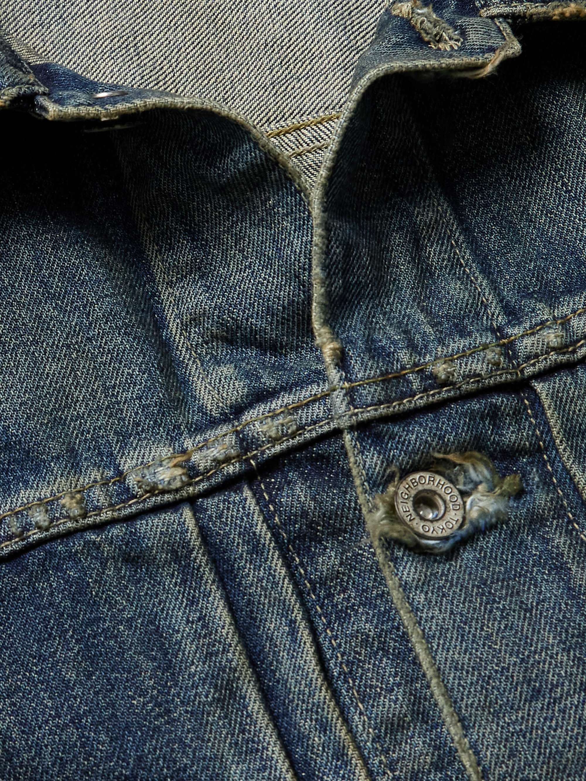 Savage Type-1 Distressed Denim Jacket view