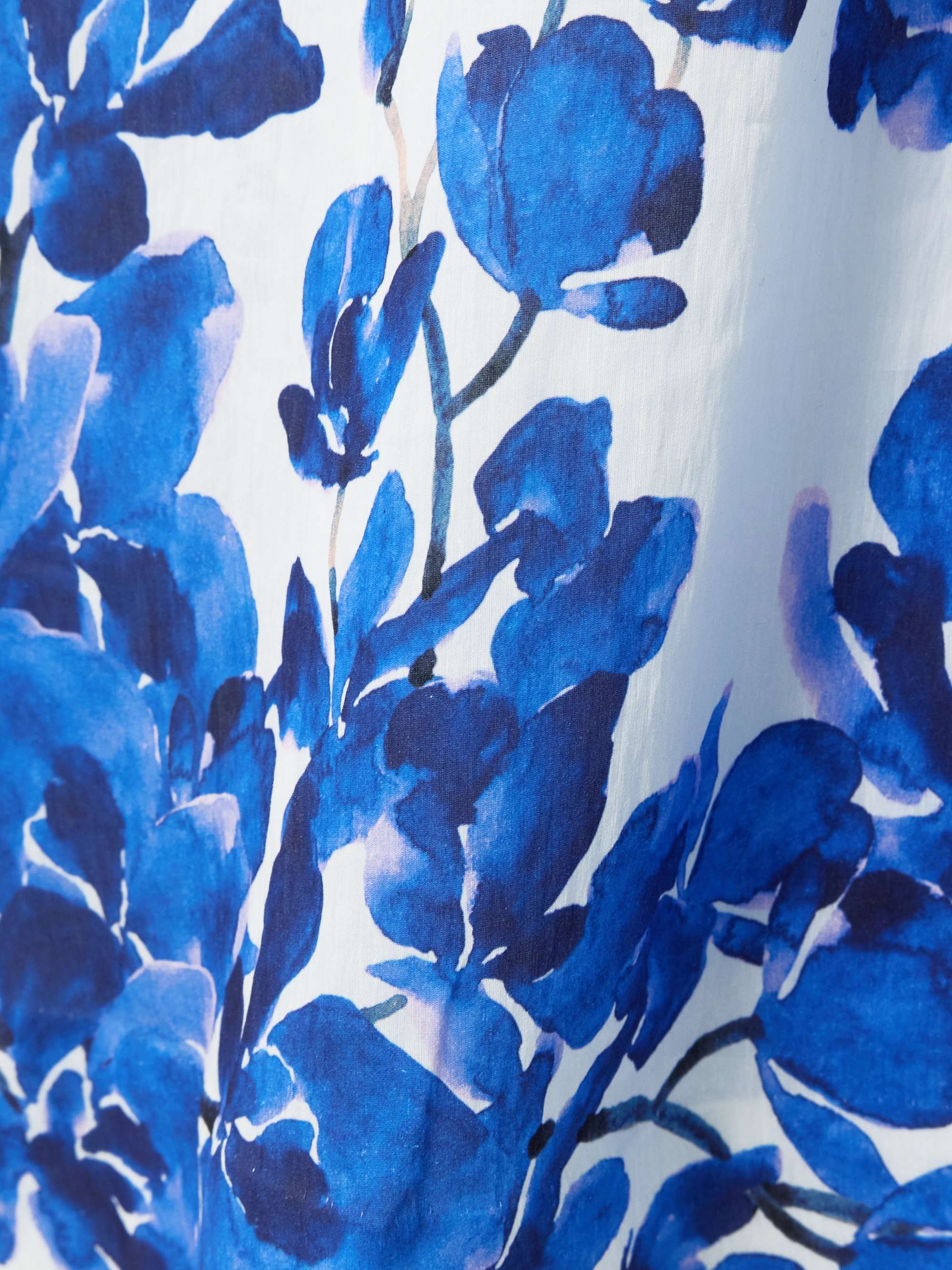 Orchid Blues belted floral-print voile halterneck midi dress view