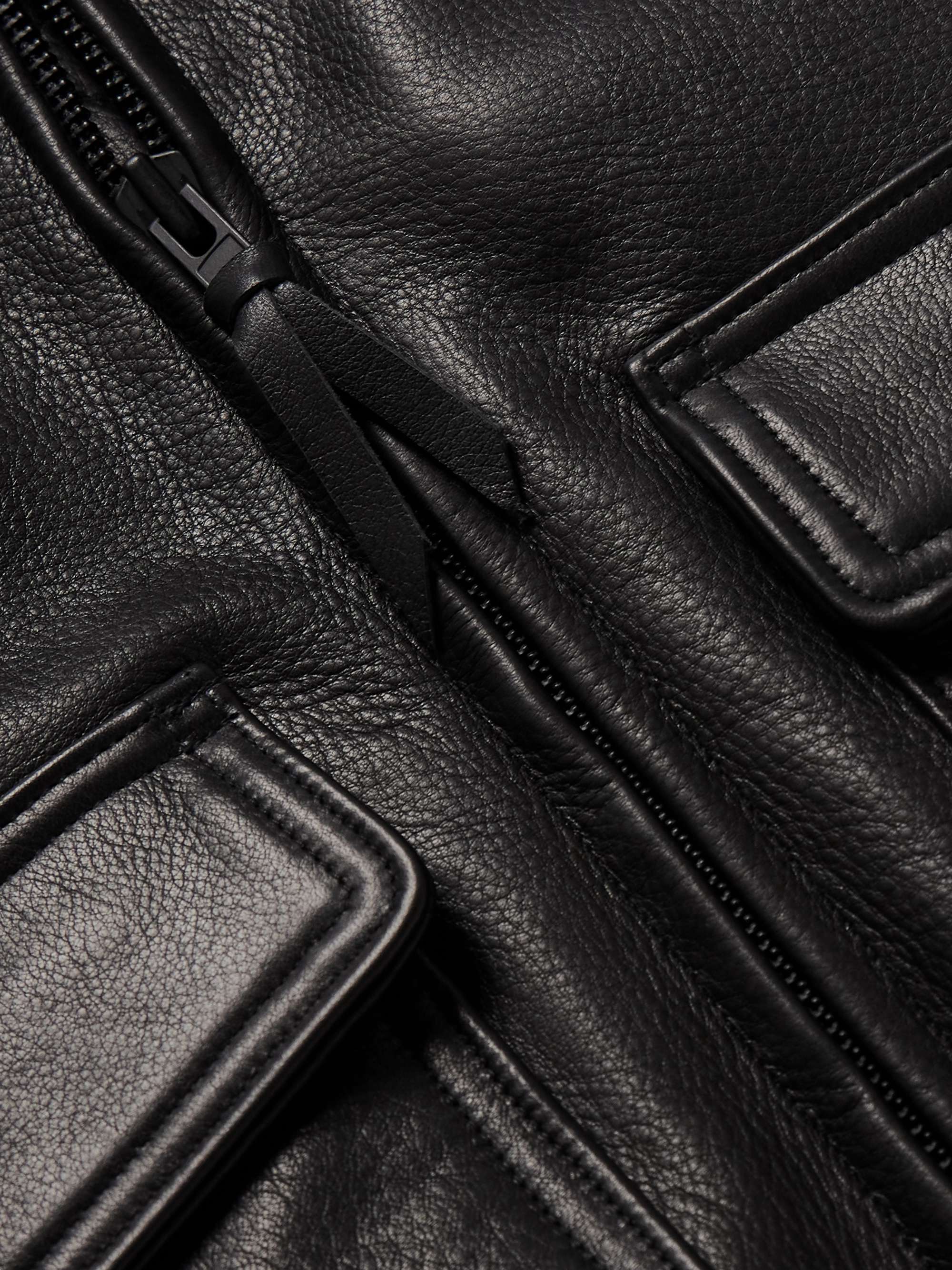 The Carter Shearling Bomber Jacket view