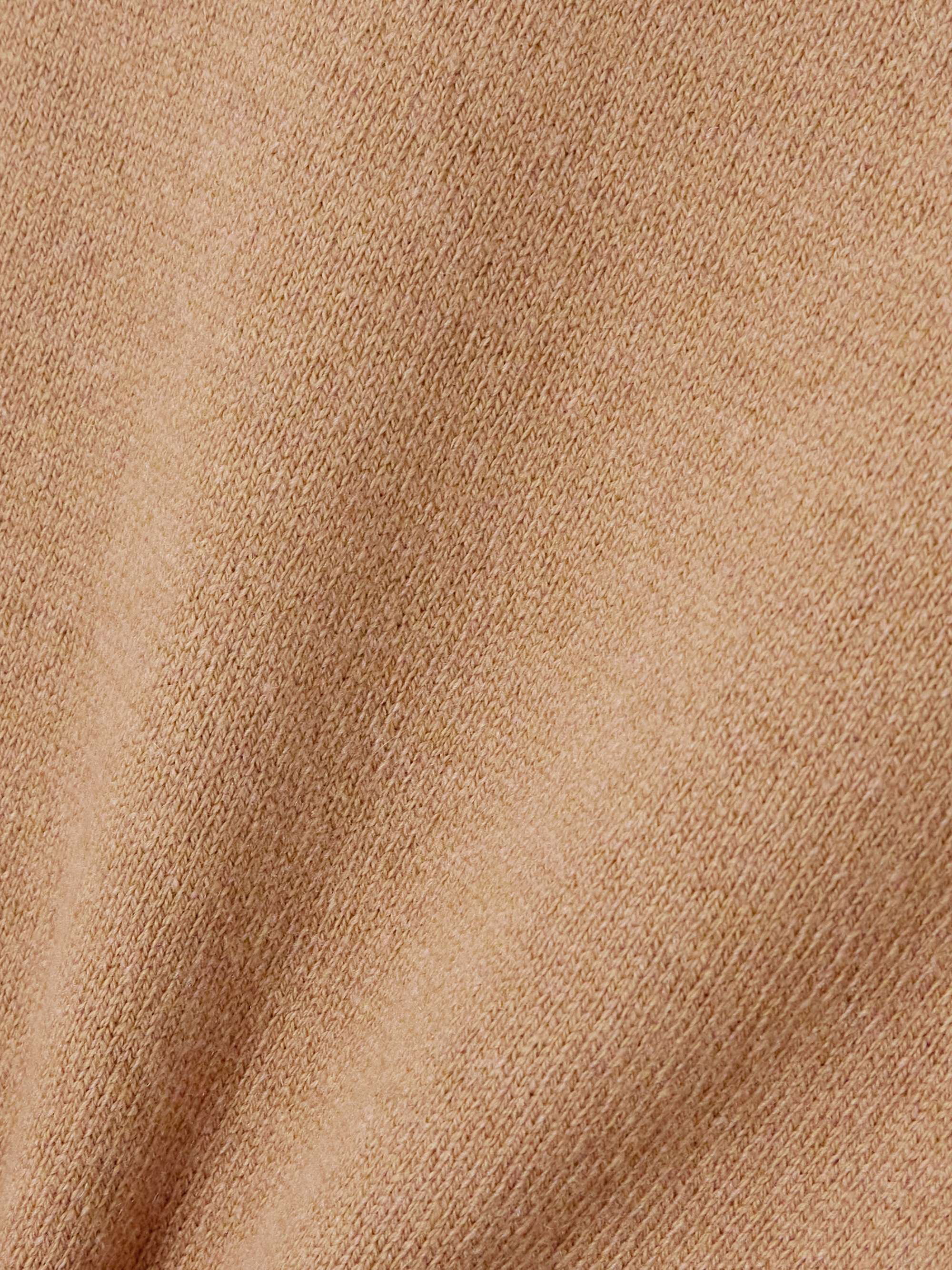 Cashmere and cotton-blend sweater view