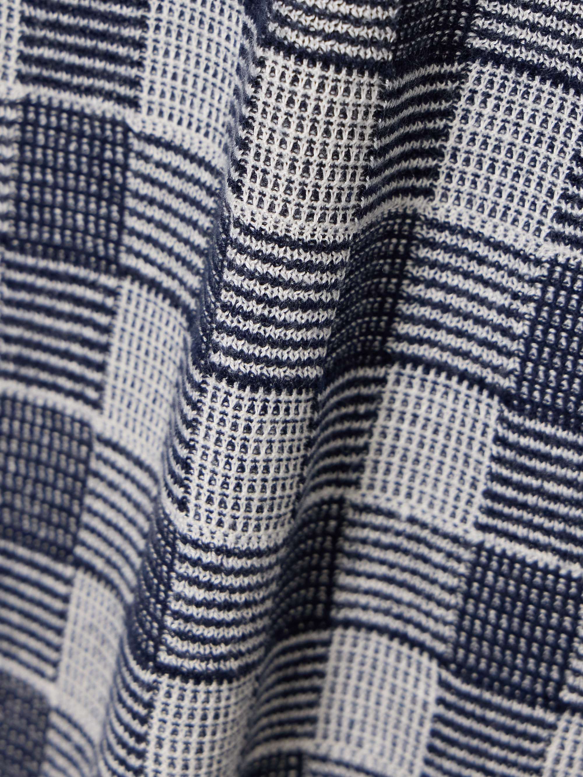 Gingham silk and linen-blend tank view