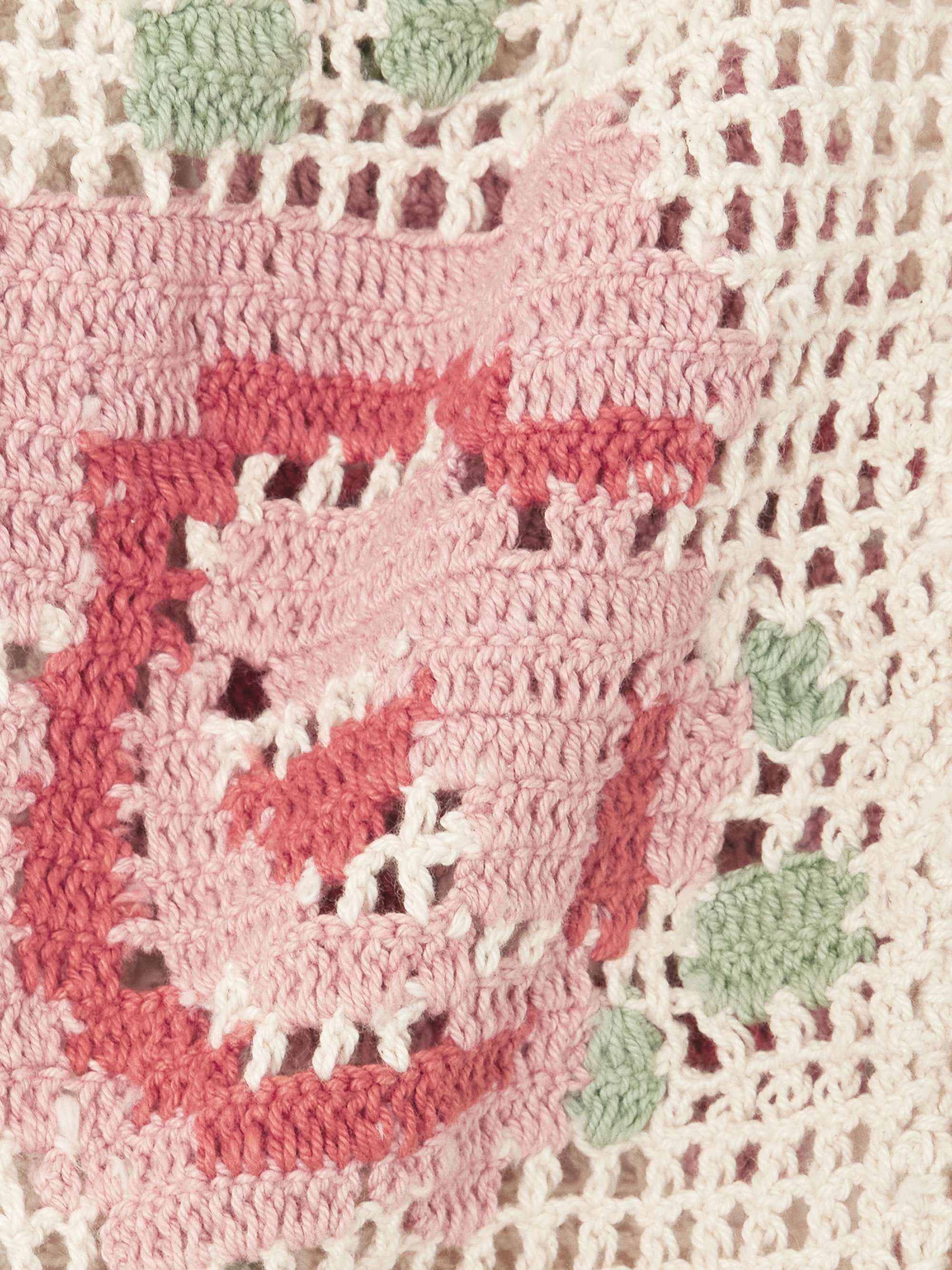 Salem crocheted cotton shorts view