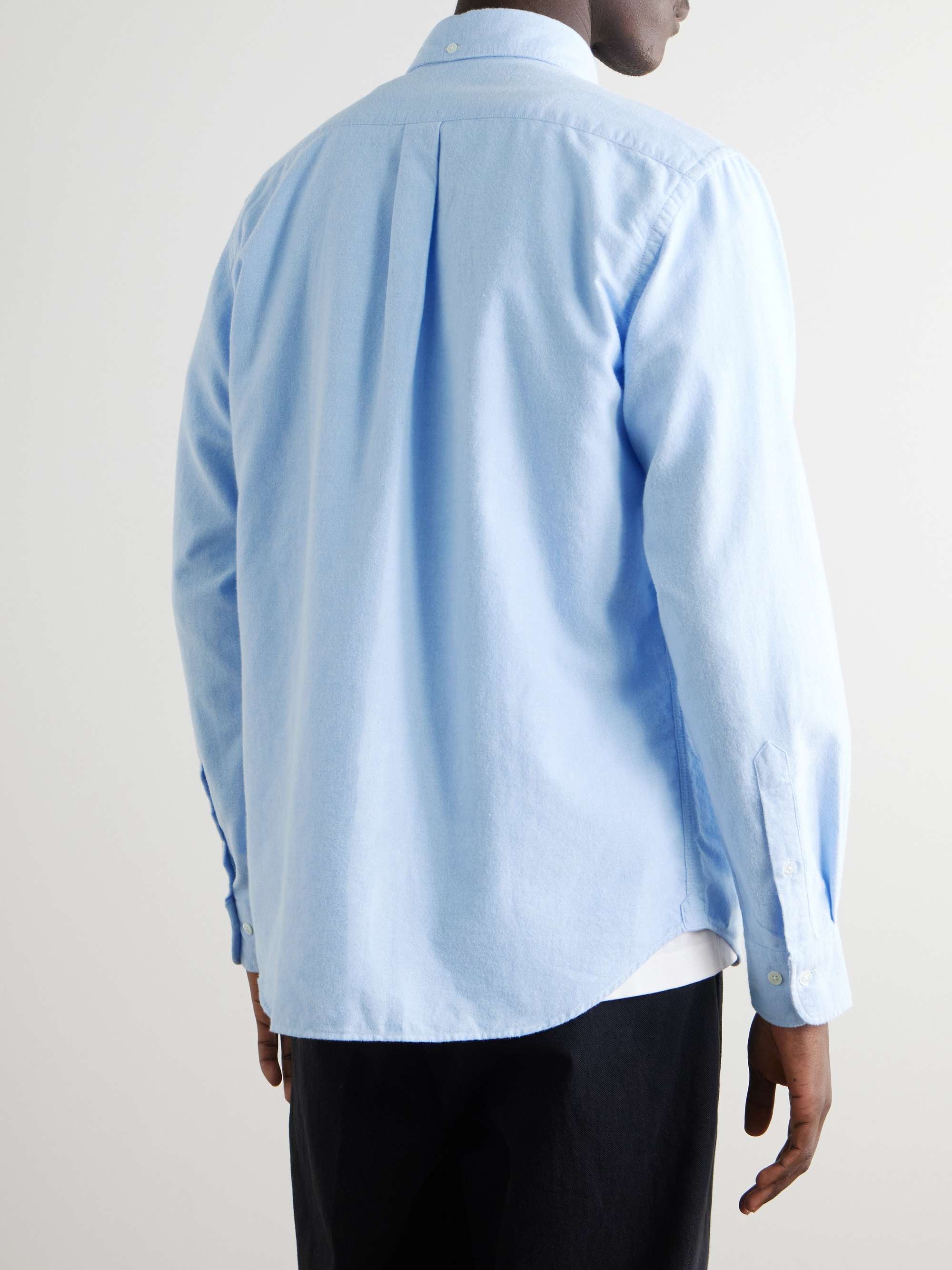 Pitt Button-Down Collar Cotton Oxford Shirt view