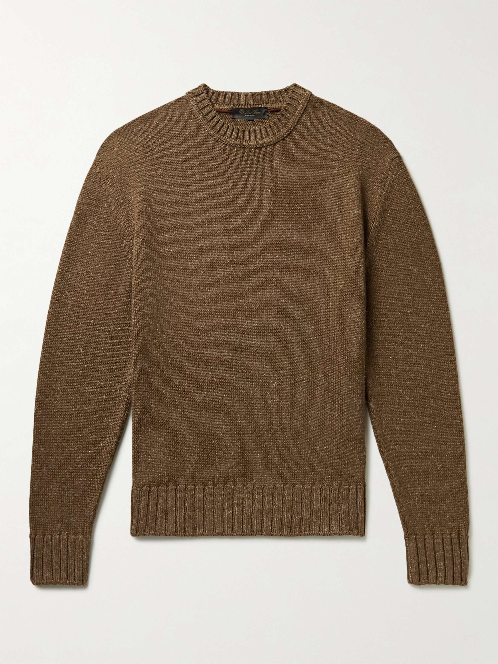 Shorwell Silk, Cashmere and Linen-Blend Sweater view