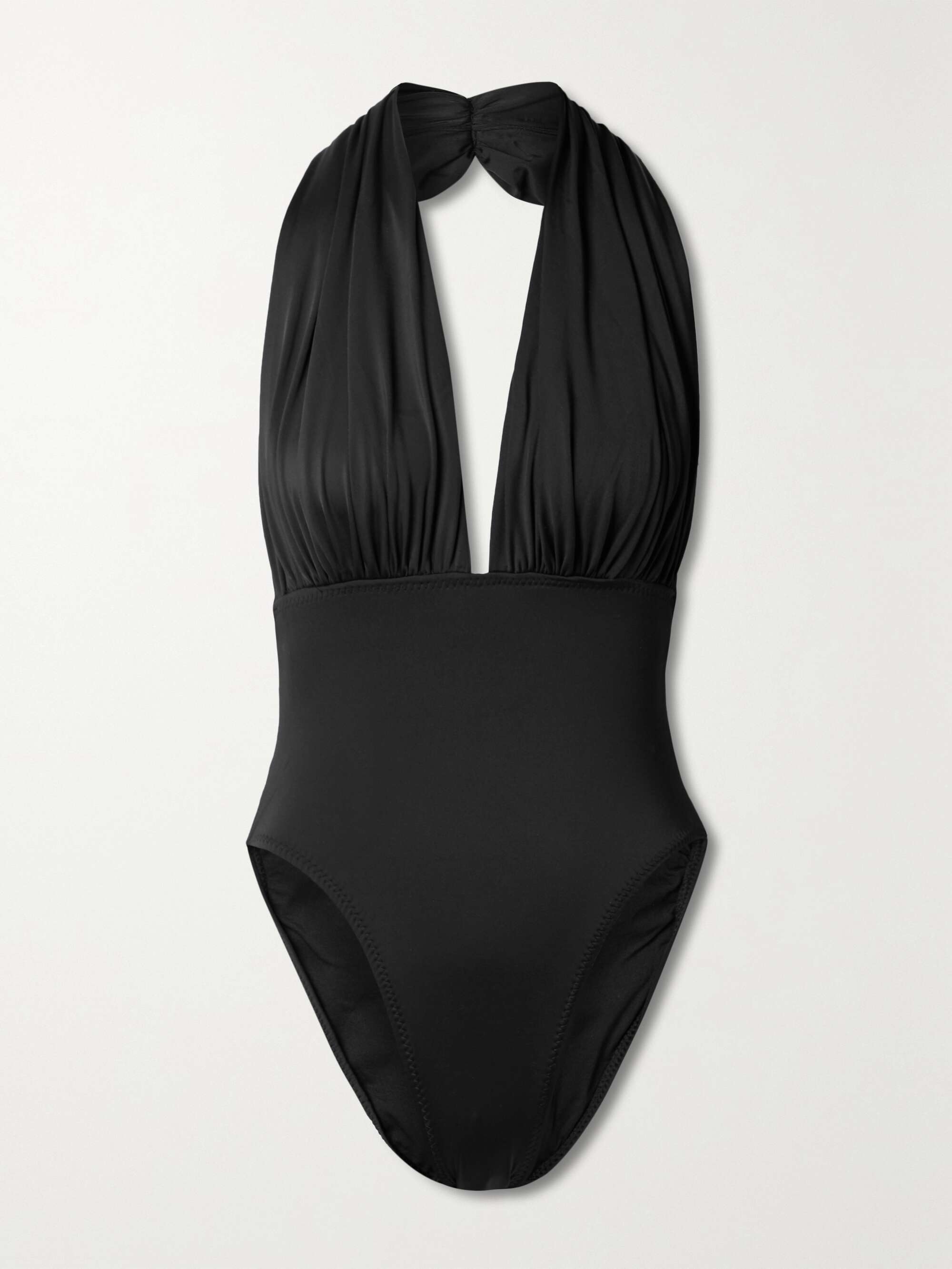 Mio halterneck swimsuit view