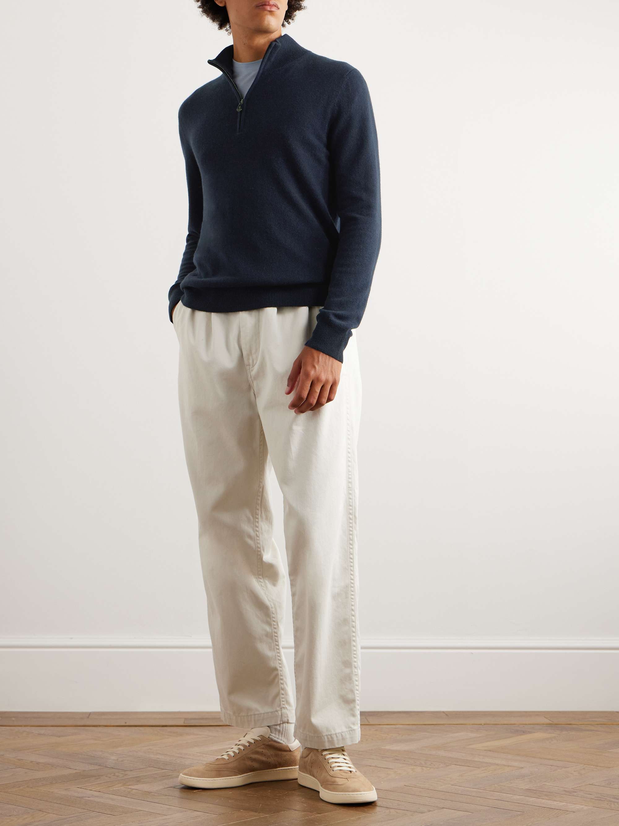 Lupetto Cashmere Half-Zip Sweater view