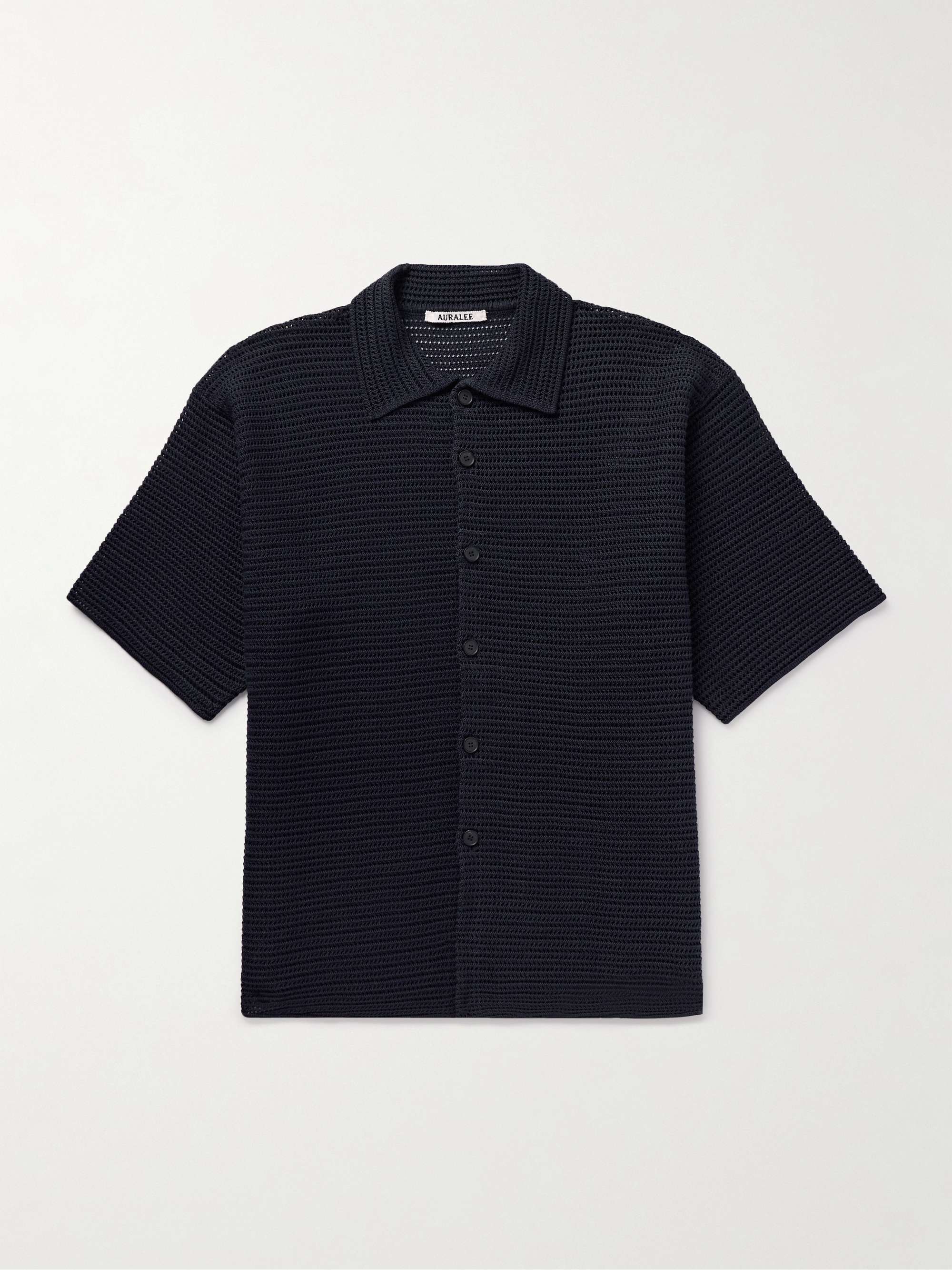 Open-Knit Cotton Shirt view