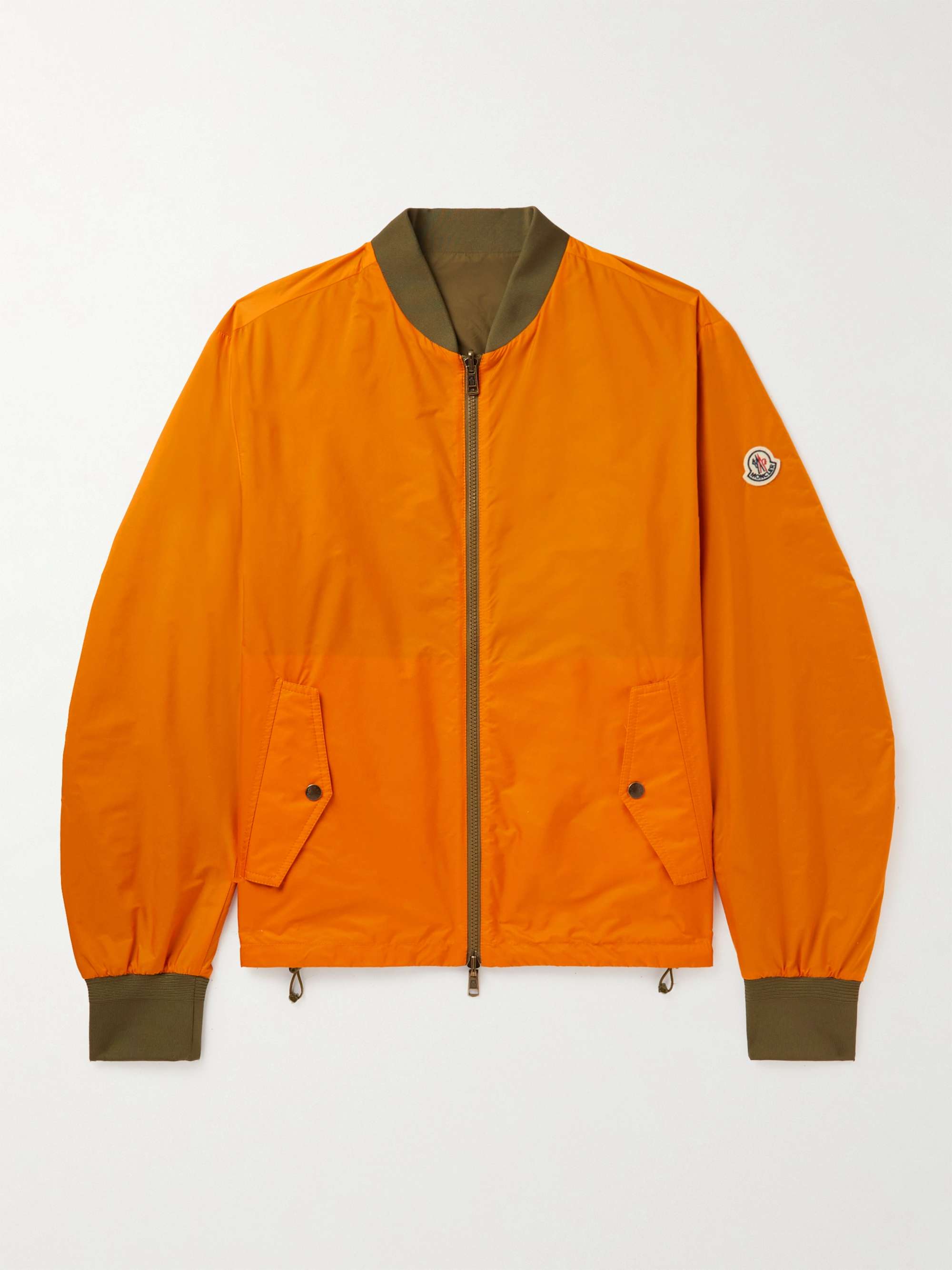 Ouveze Logo-Appliquéd Shell Bomber Jacket view