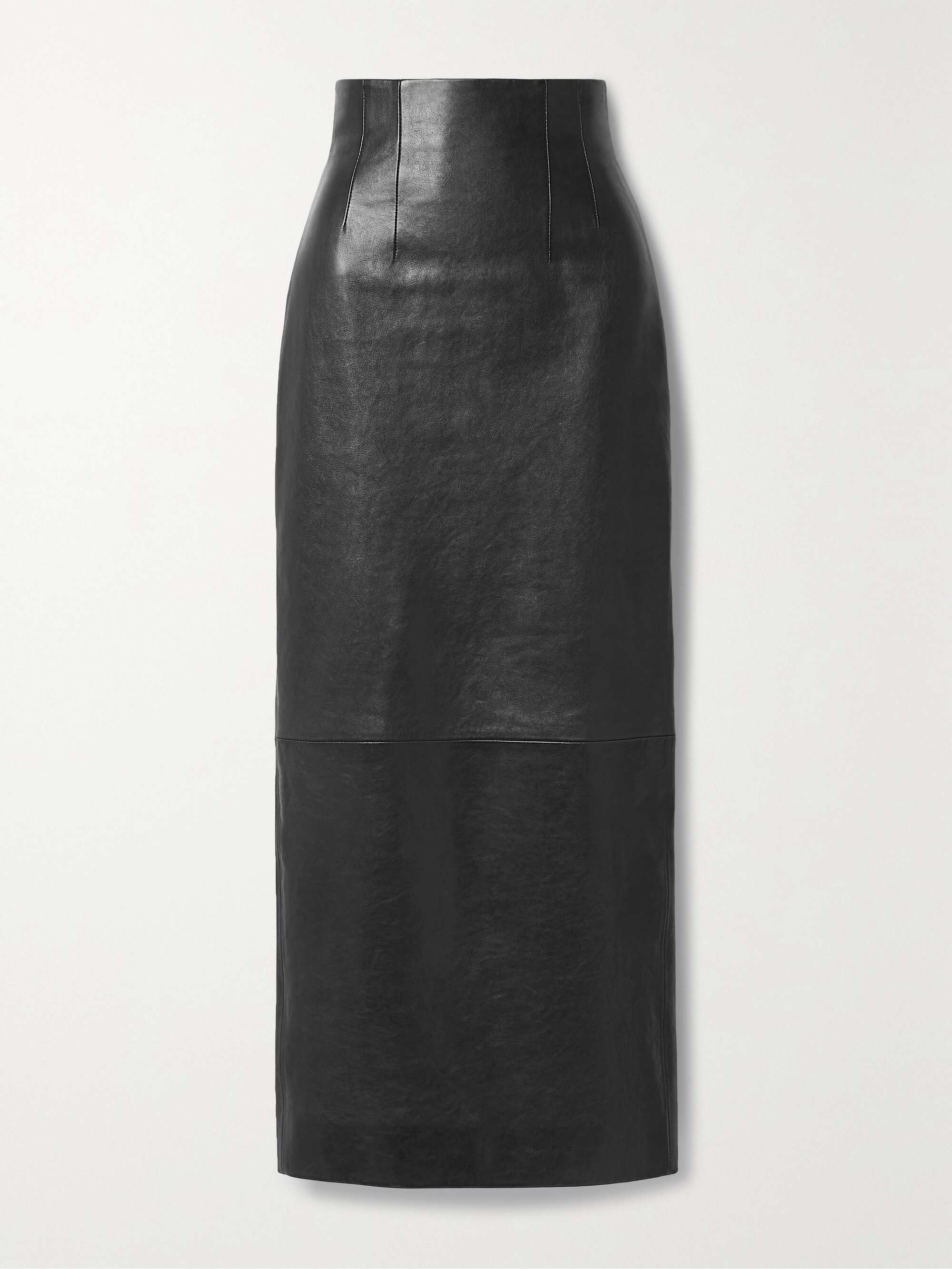 Loxley leather maxi skirt view