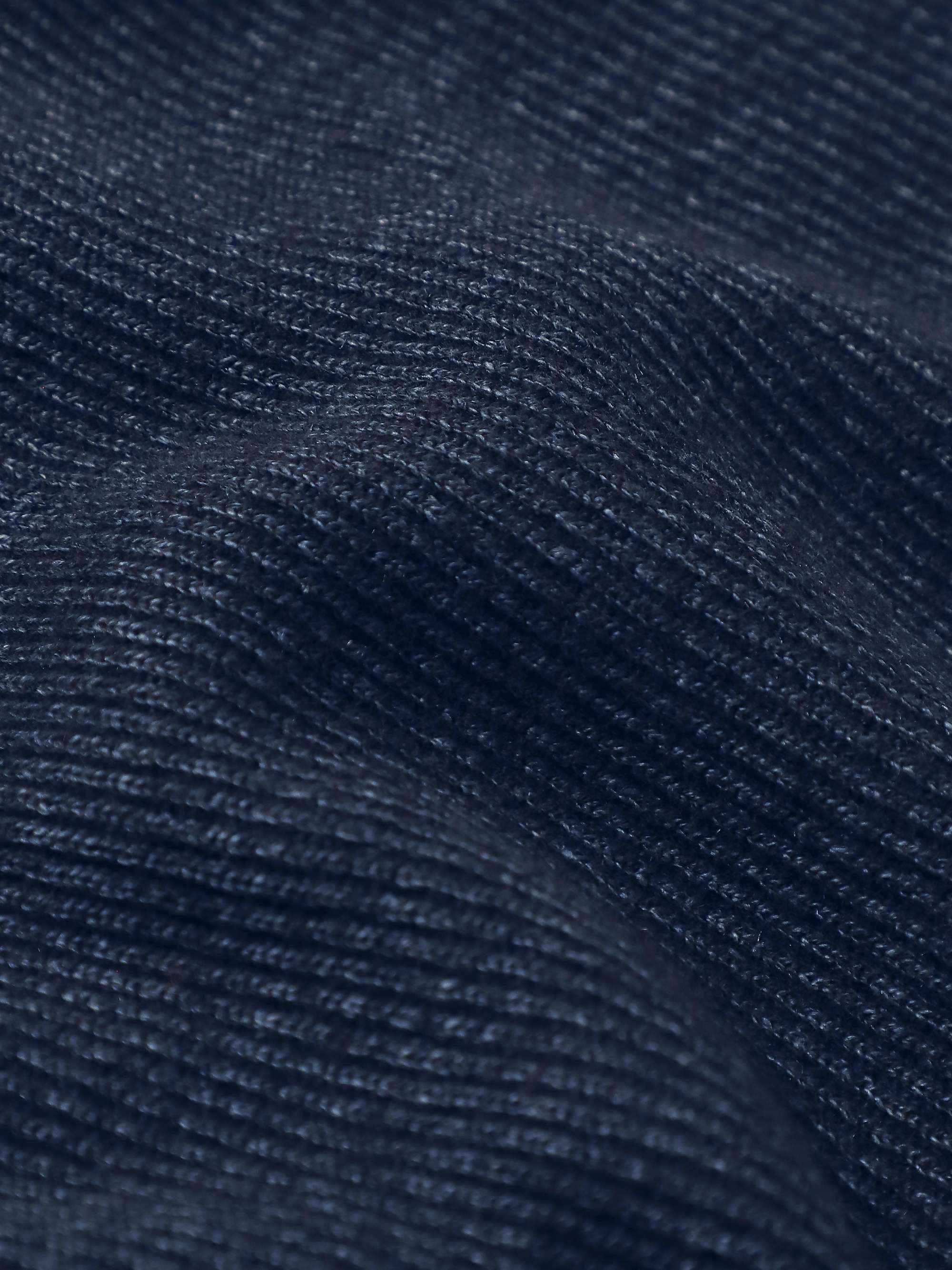 Ribbed Cashmere, Linen and Silk-Blend Sweater view
