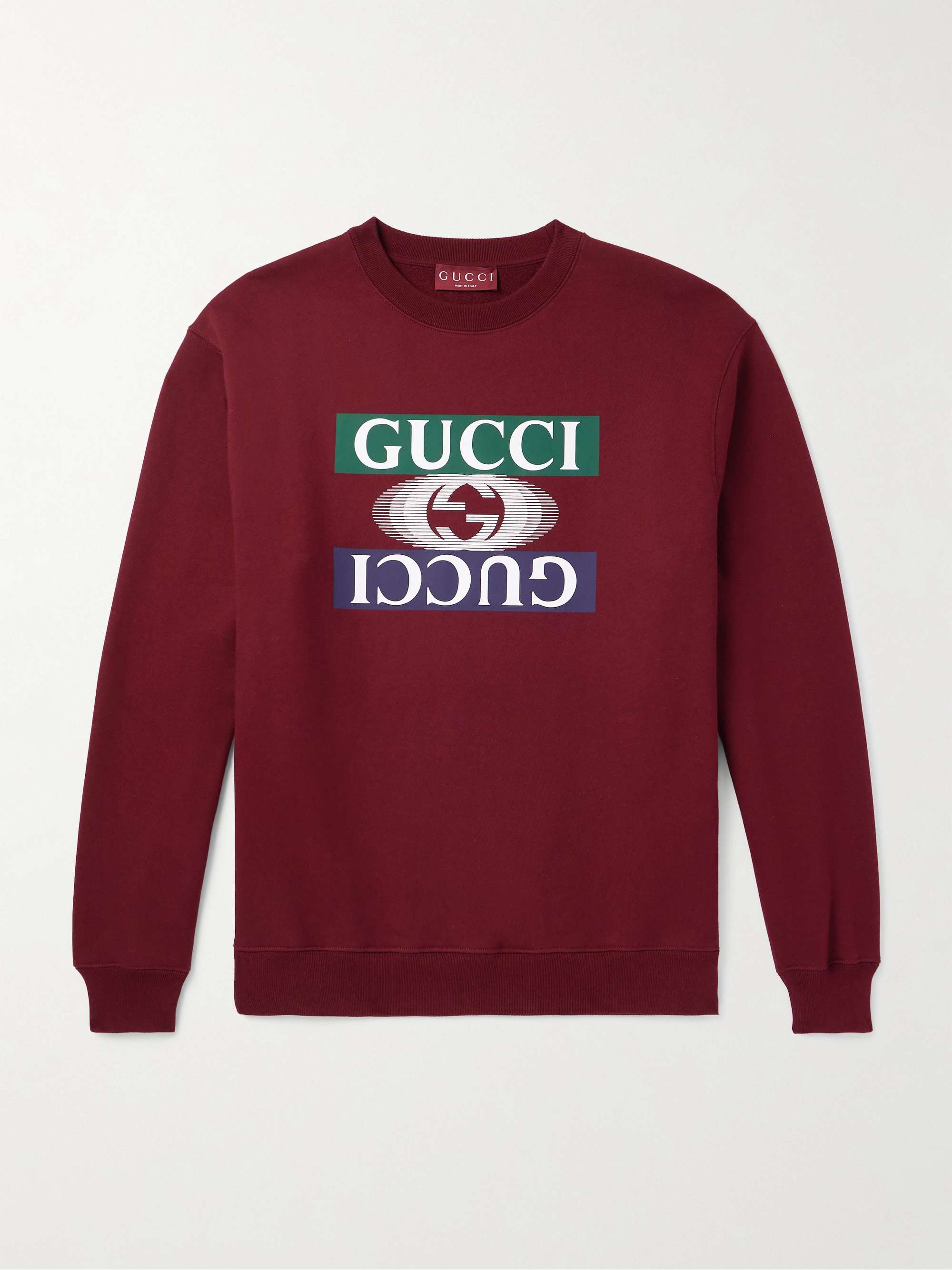 Logo-Print Cotton-Jersey Sweatshirt view