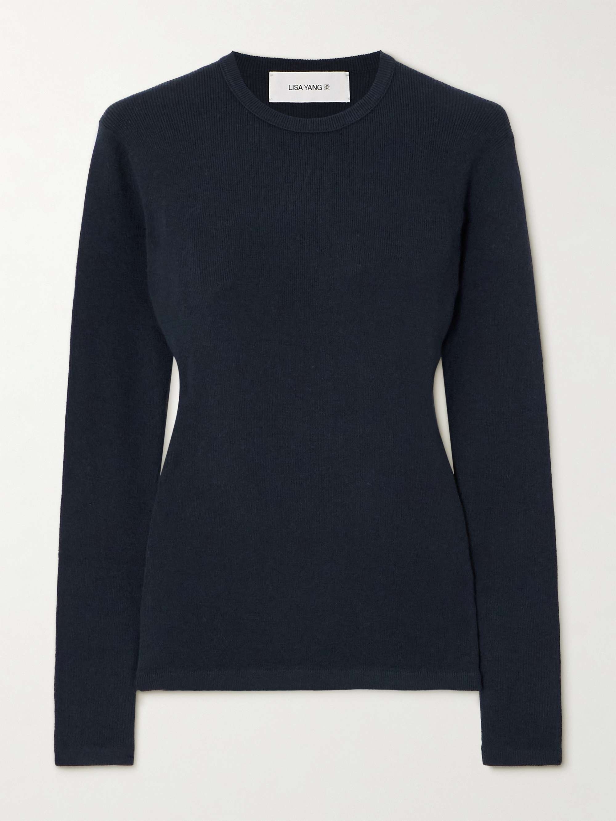 Vivian cotton and cashmere-blend T-shirt view
