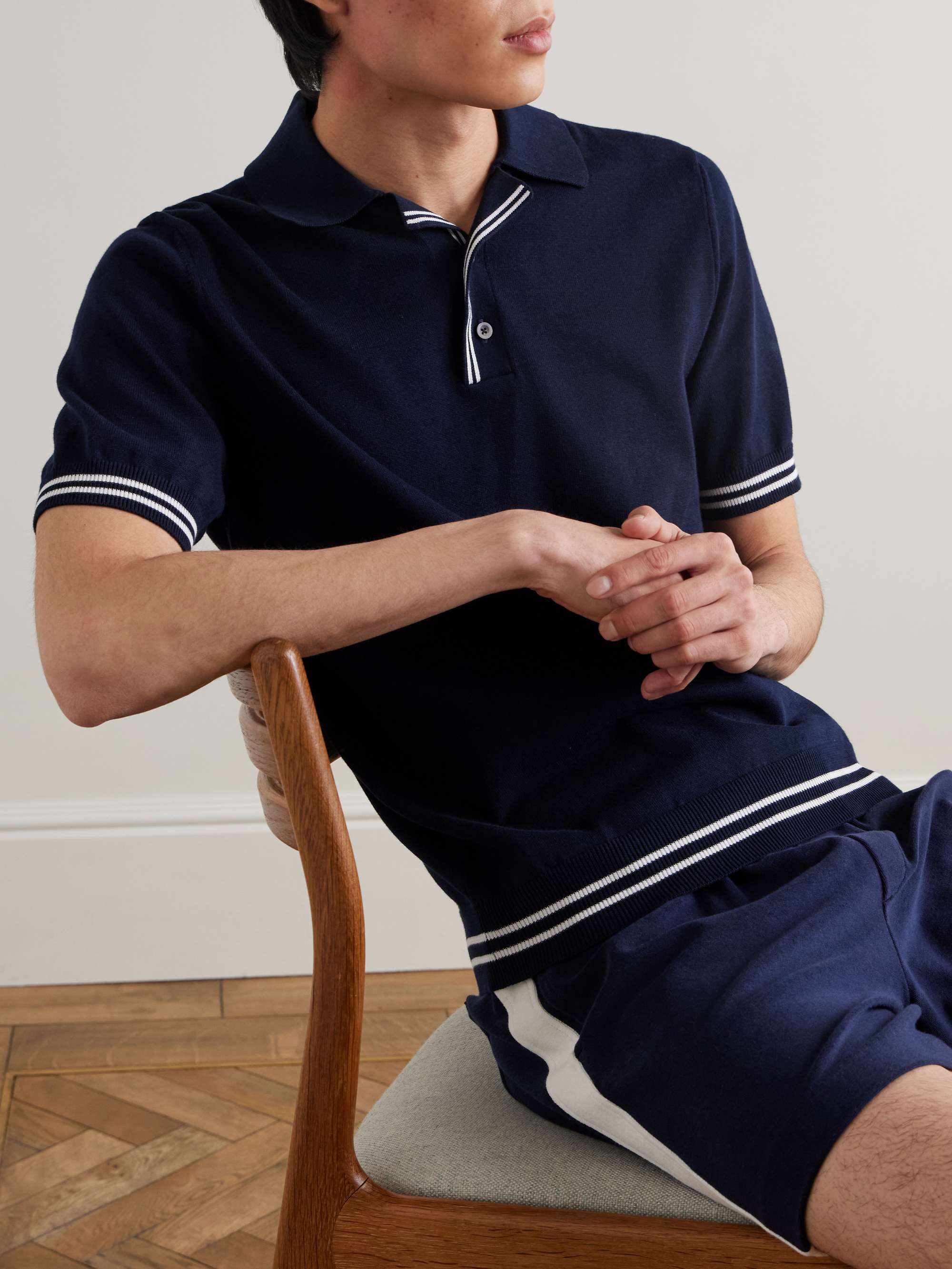 Tennis Organic Cotton Polo Shirt view