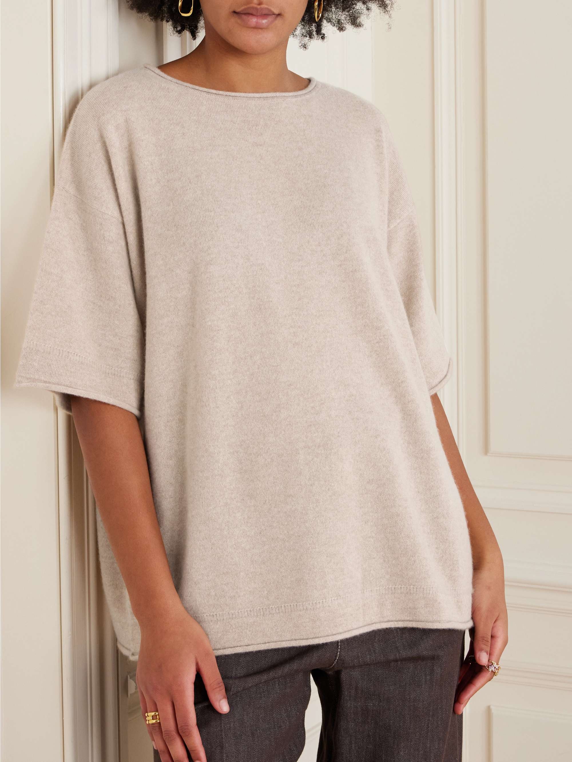 Cashmere T-shirt view