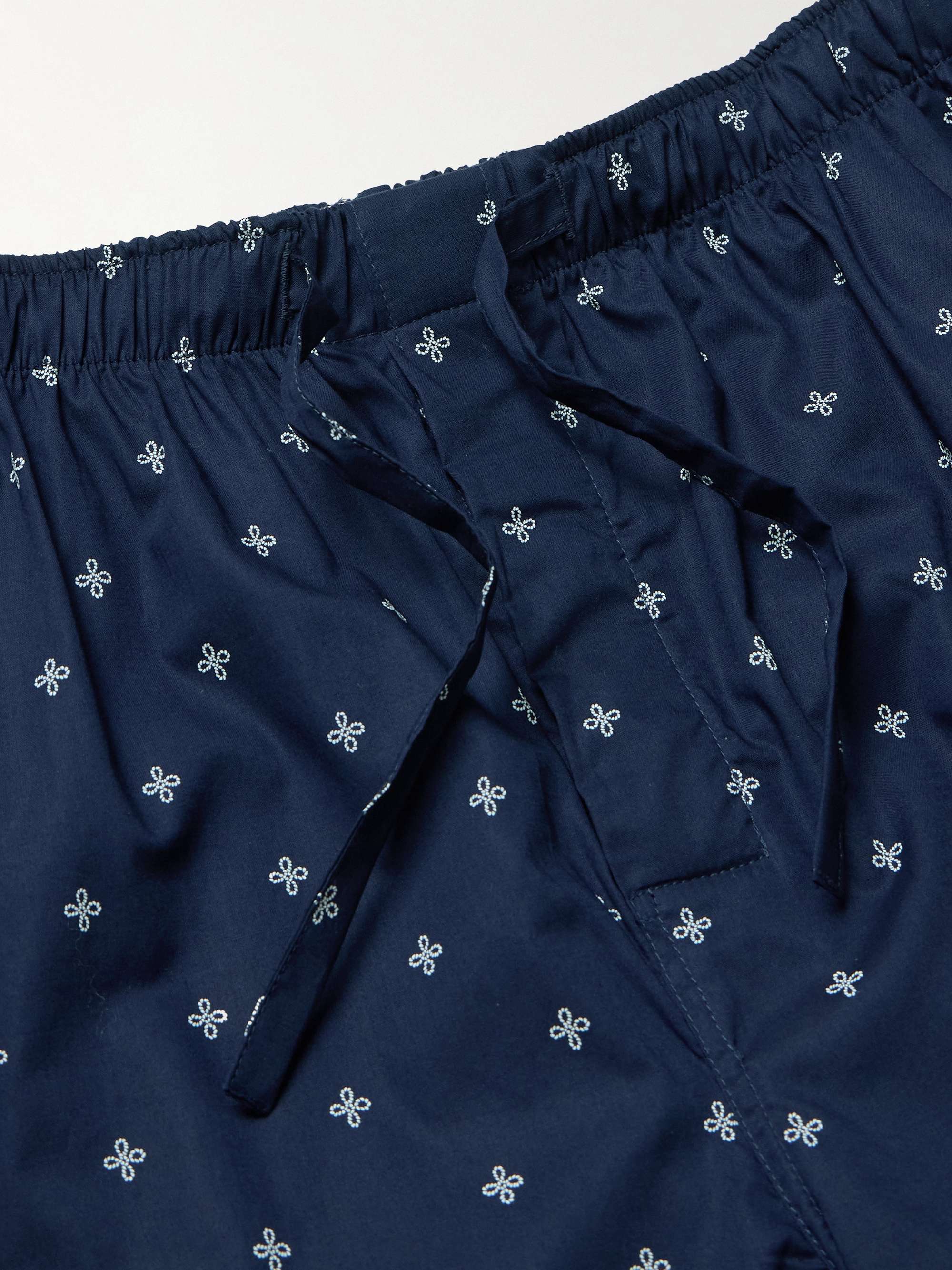 Nelson Printed Cotton-Batiste Pyjama Trousers view