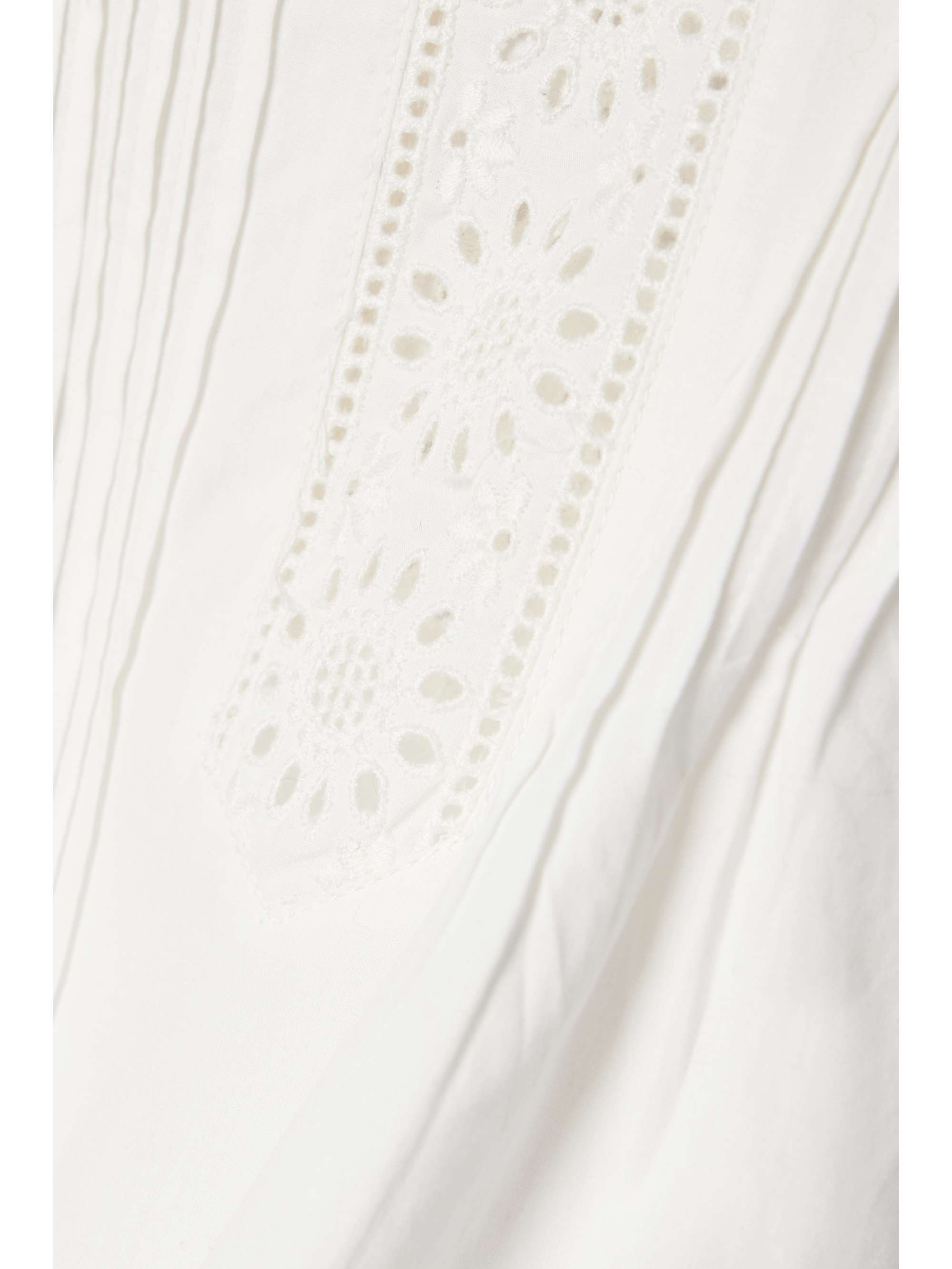 + NET SUSTAIN Nerona scalloped organic broderie anglaise cotton-poplin mini dress view