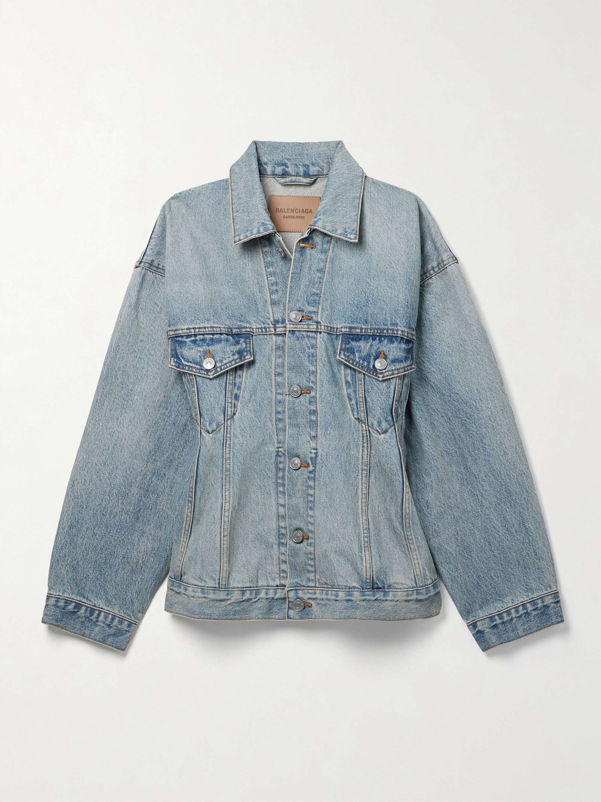 Hourglass oversized denim jacket view