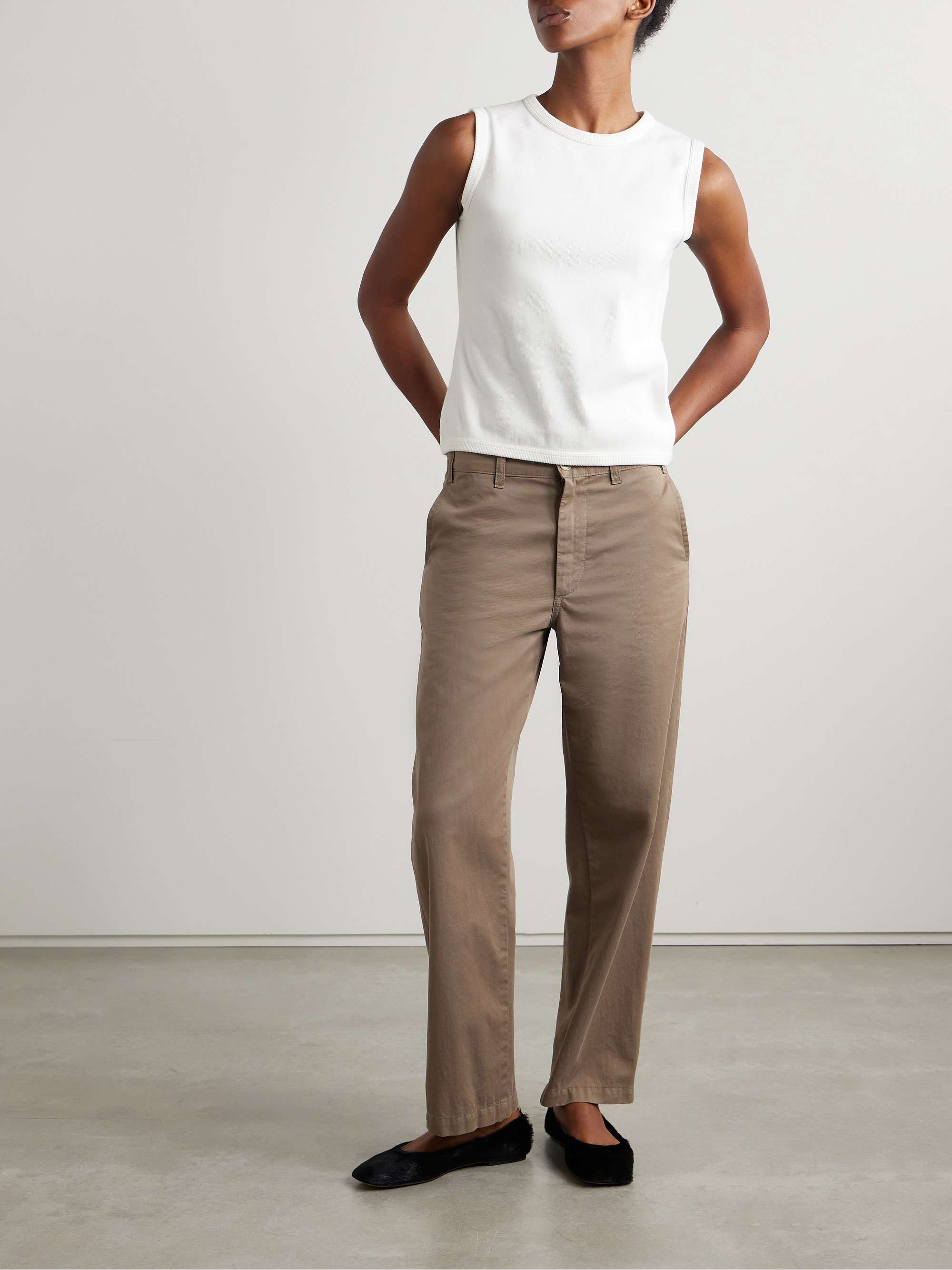 Wody cotton-jersey tank view