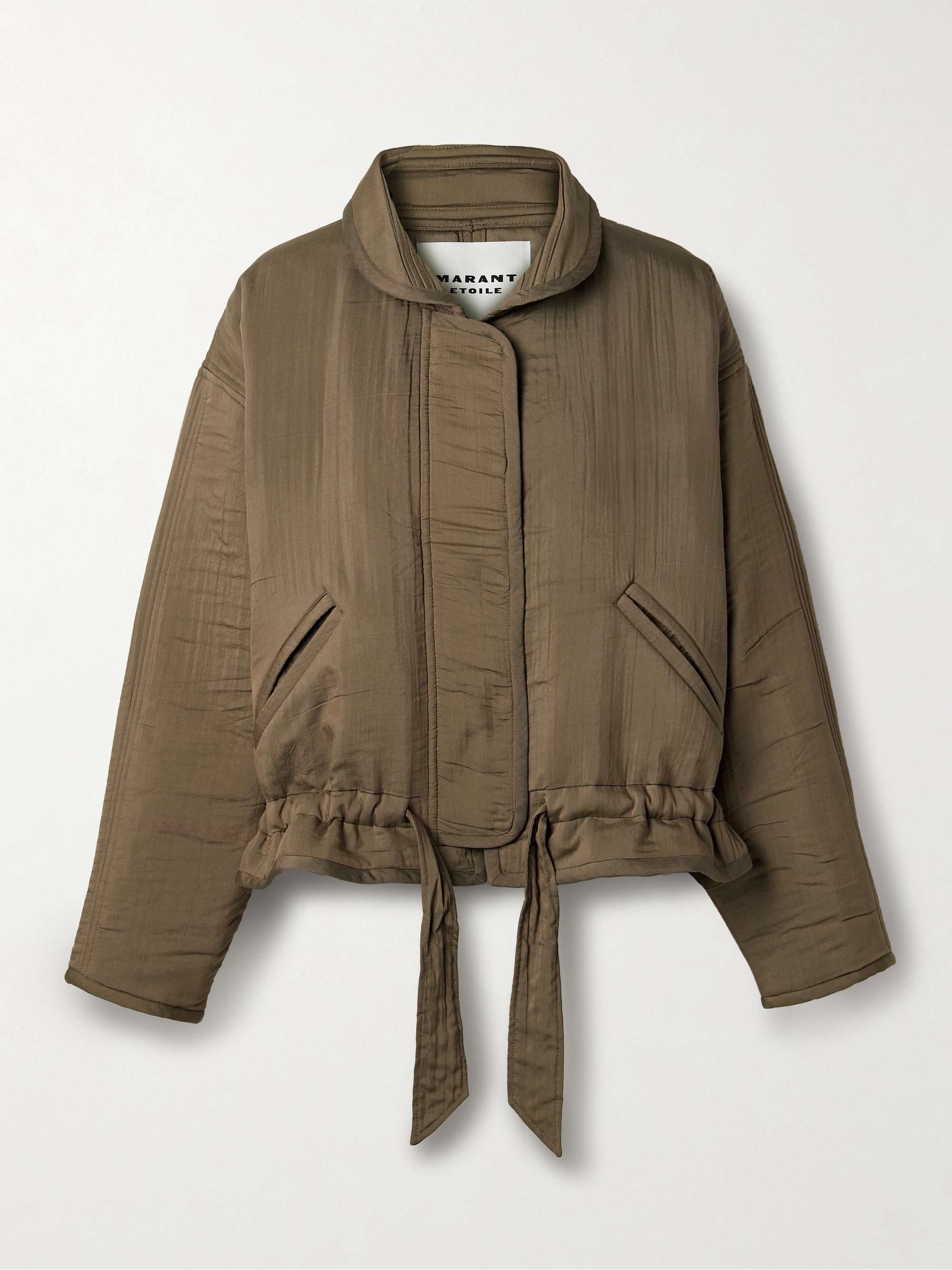 Selane padded woven jacket view
