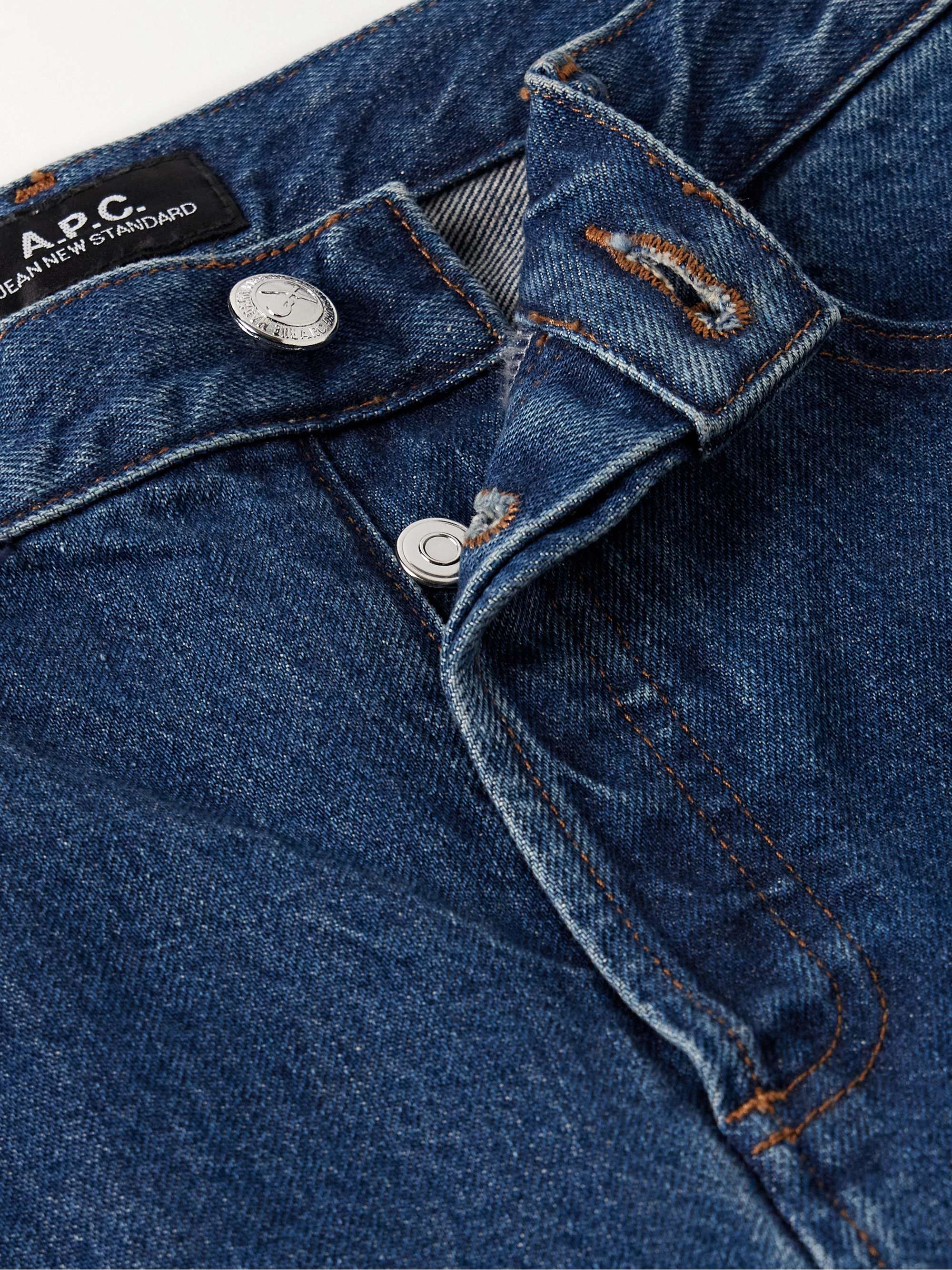 New Standard Straight-Leg Organic Jeans view