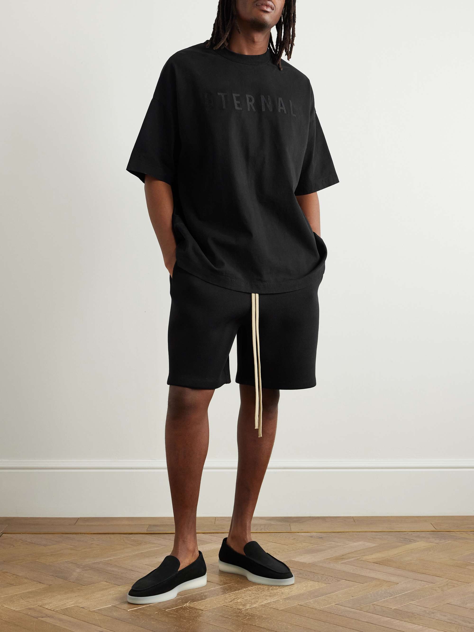 Eternal Oversized Logo-Detailed Cotton-Jersey T-Shirt view