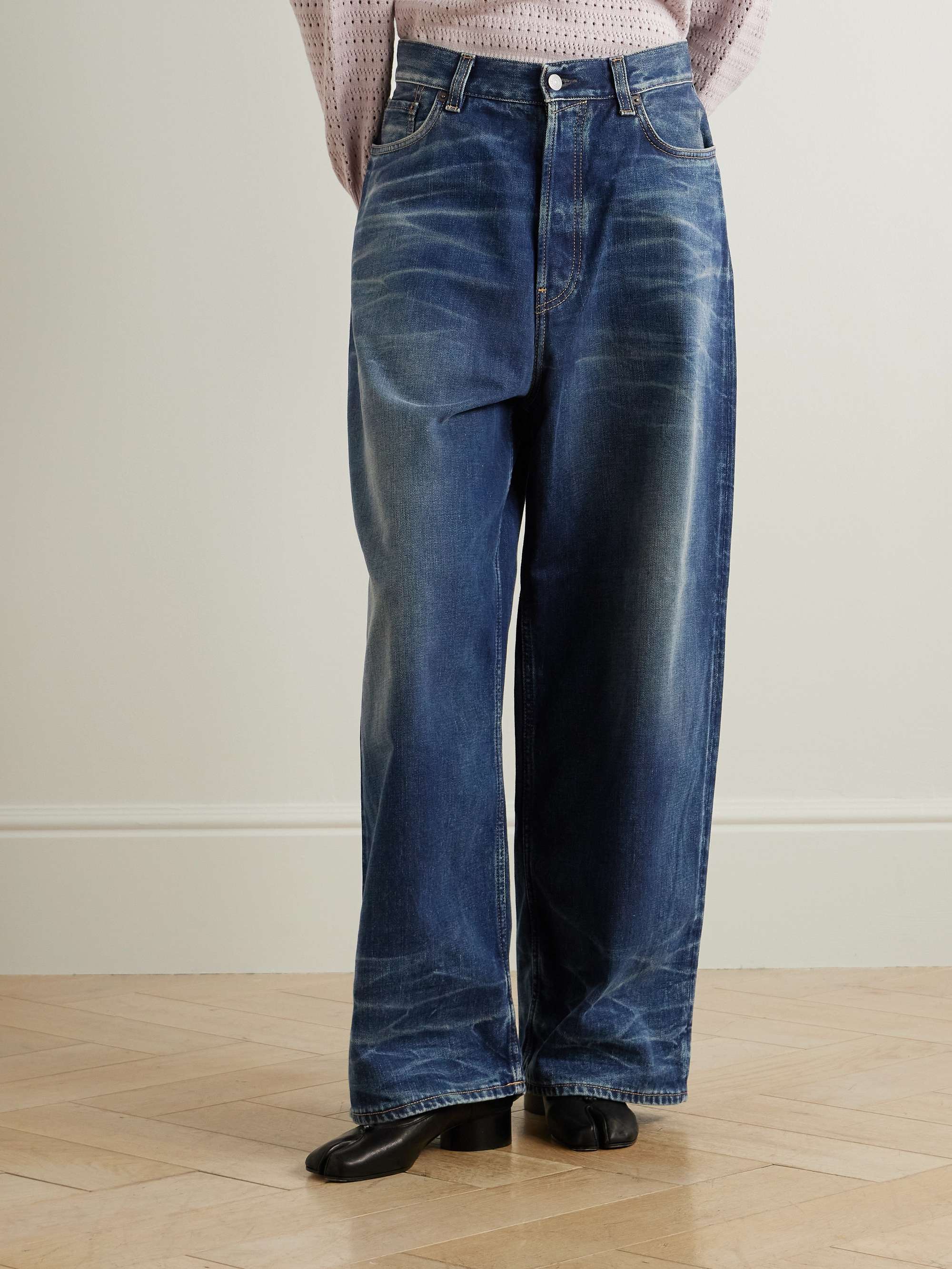 2023 mid-rise wide-leg jeans view