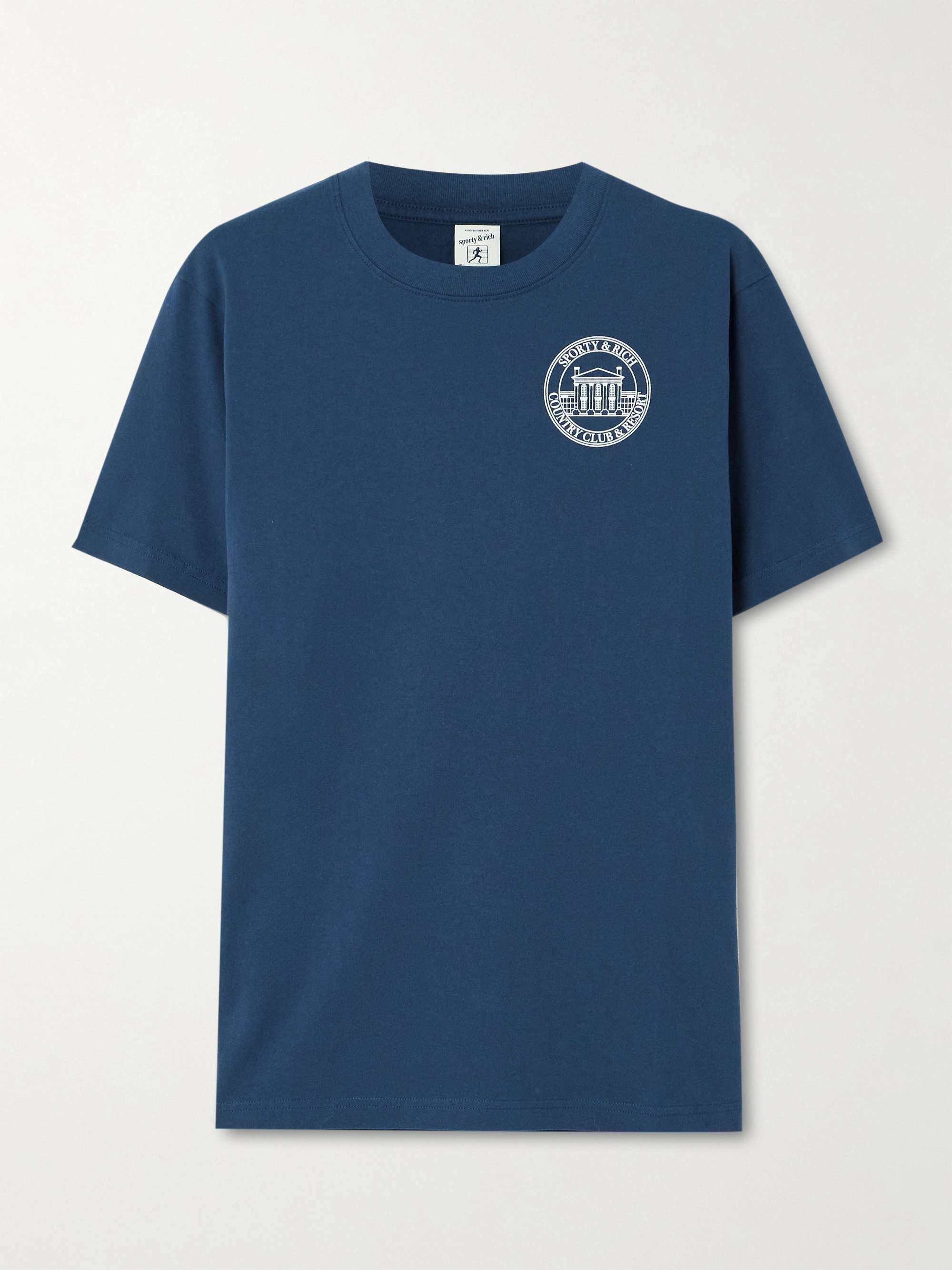 Vendome Resort printed cotton-jersey T-shirt view