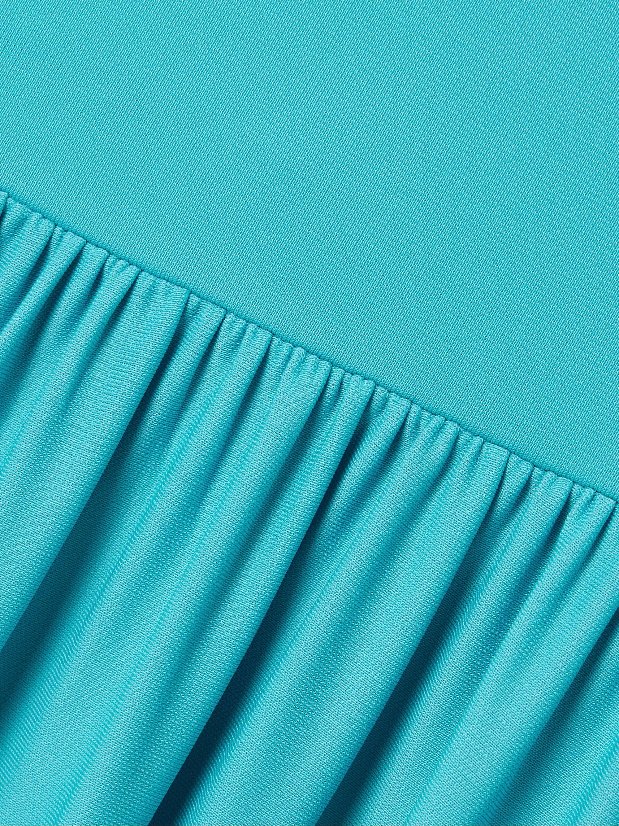 Victoria draped stretch-jersey maxi dress view
