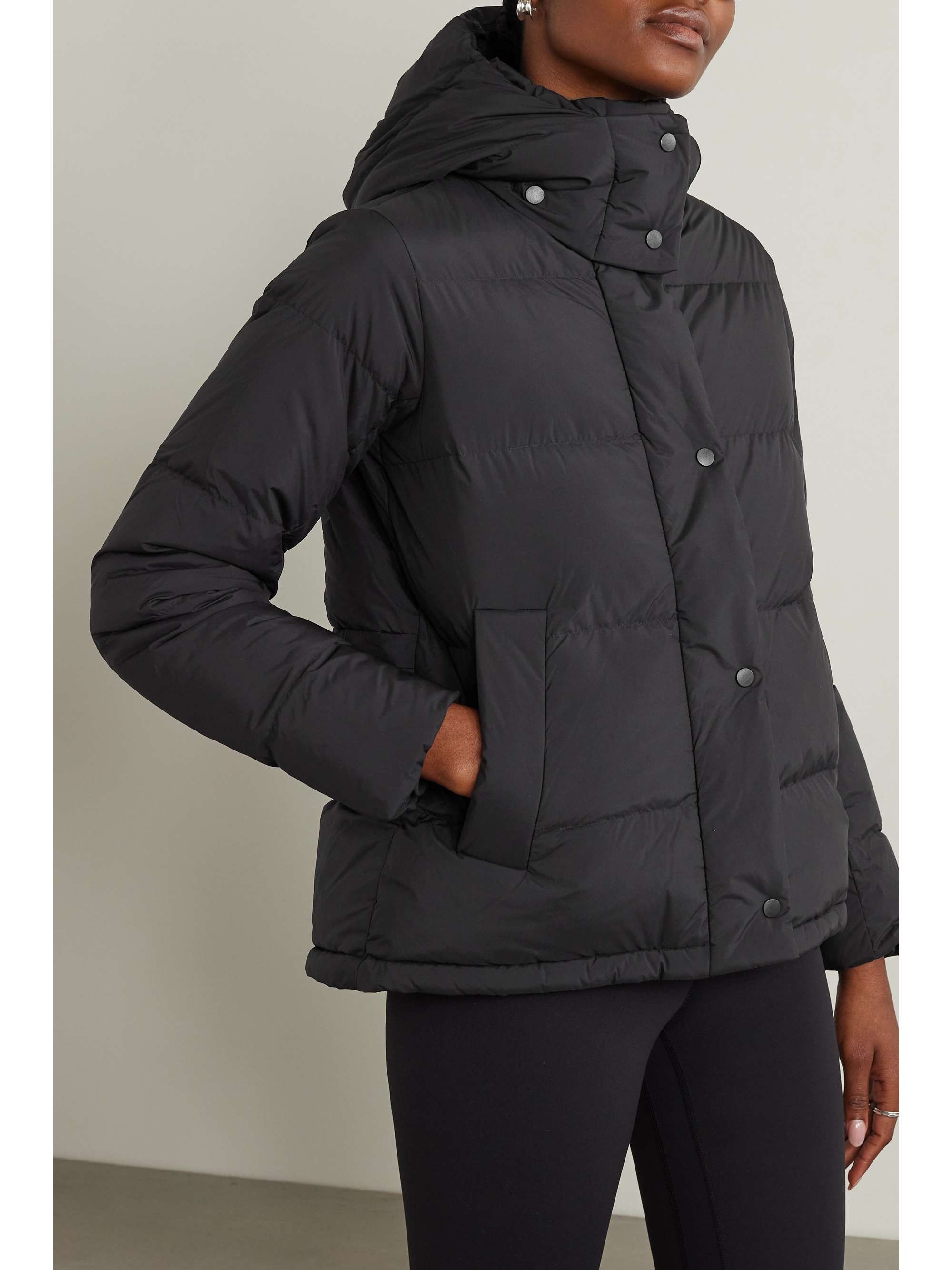 Wunder Puff hooded quilted Glyde™ down jacket view