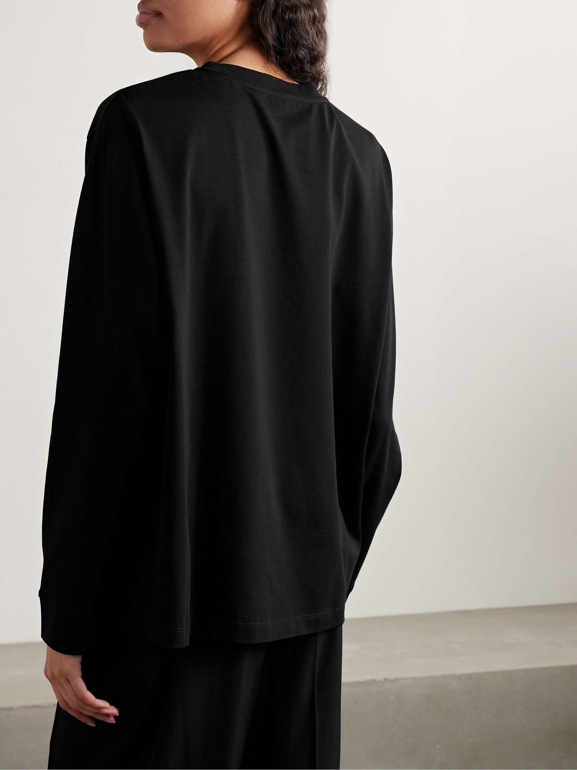 Essentials Ciles cotton-jersey T-shirt view