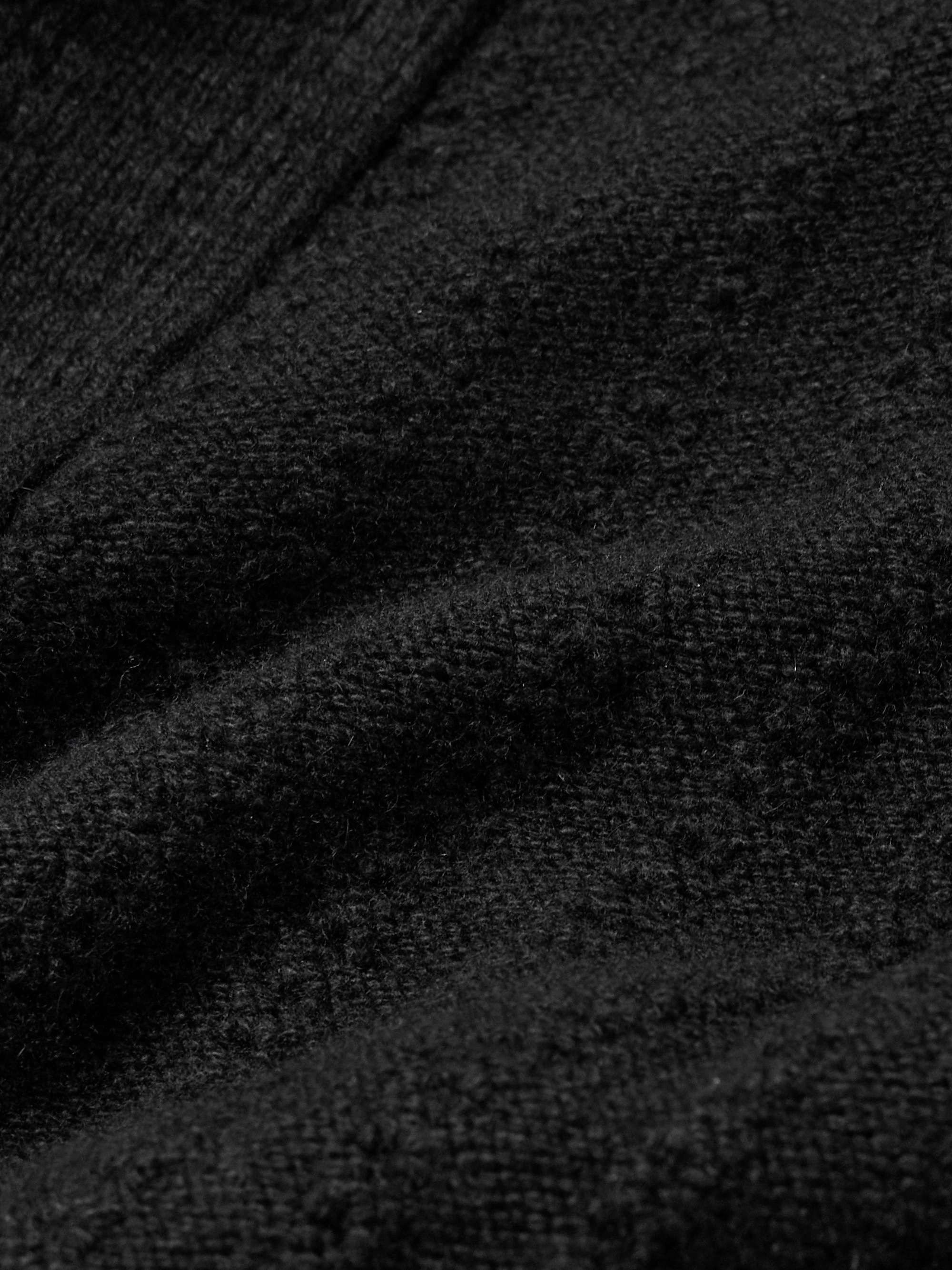 Asymmetric Cashmere-Jacquard Sweater view