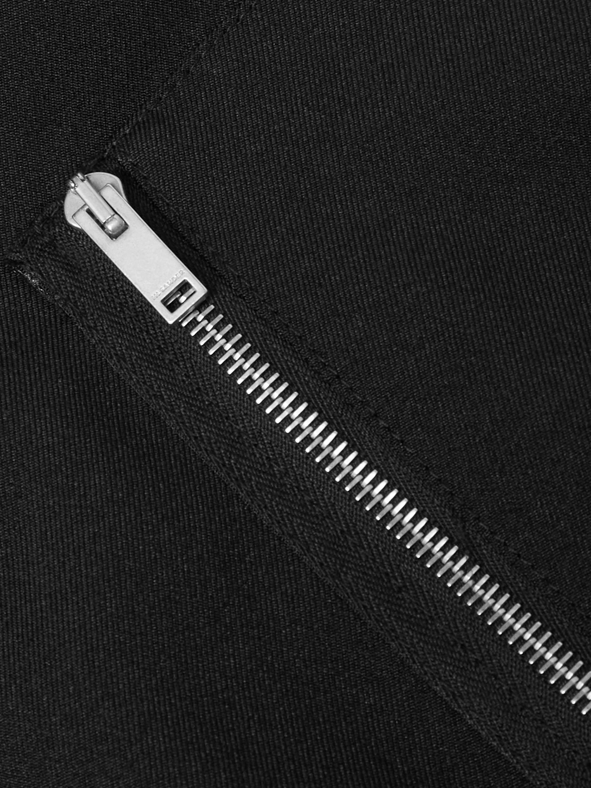 Padded Gabardine Bomber Jacket view