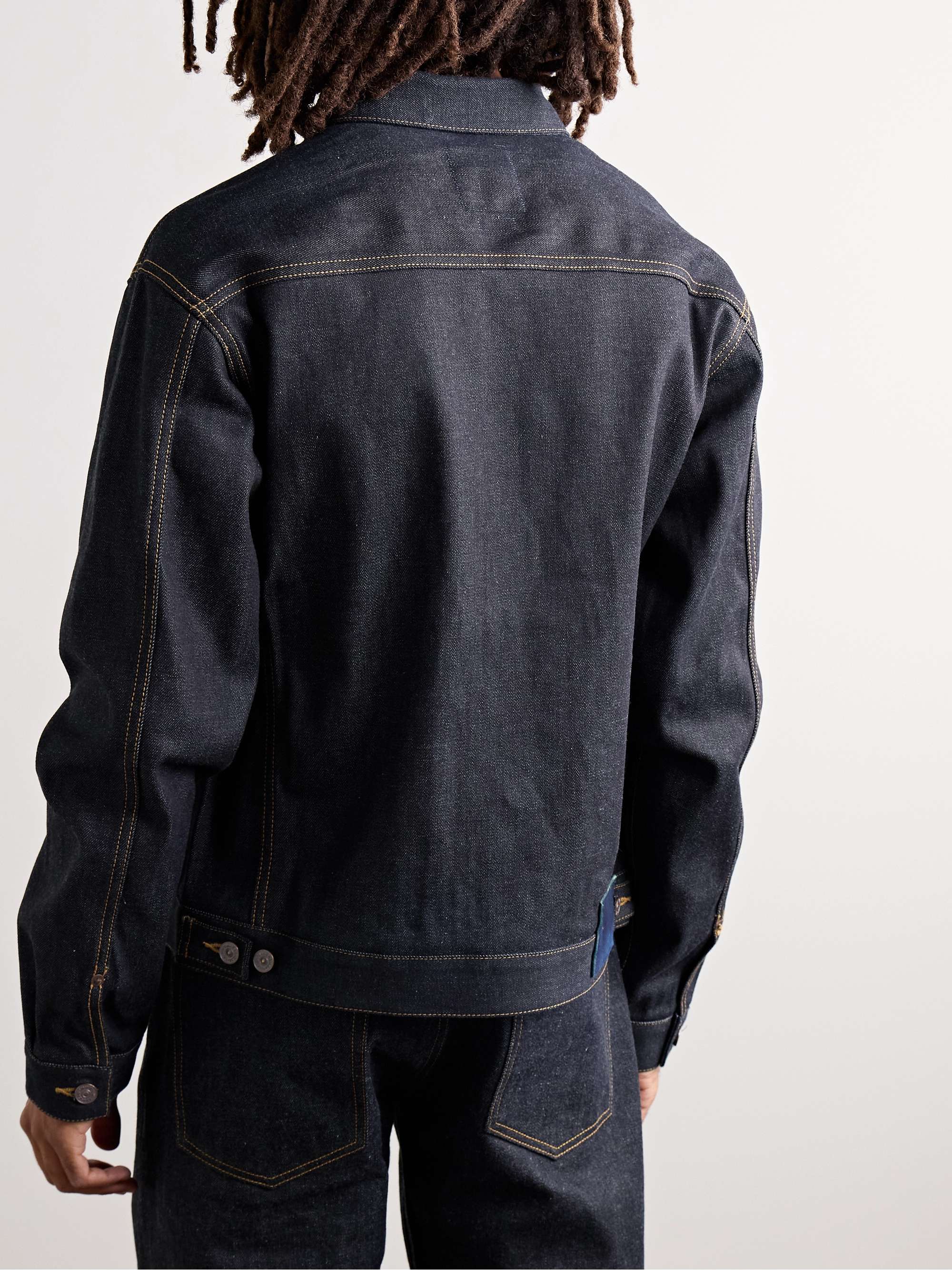 Social Sculpture 101 Raw Denim Jacket view